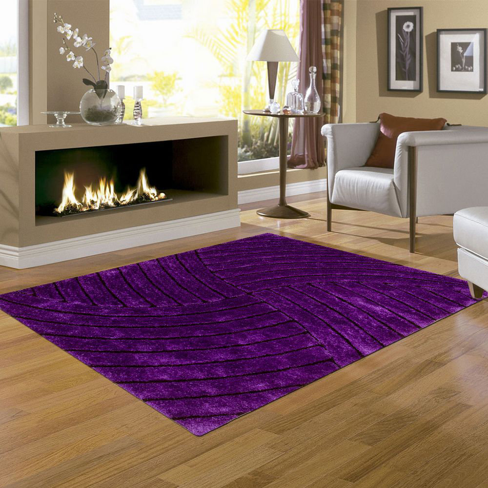 AllStar Rugs HandTufted Lilac Area Rug & Reviews Wayfair