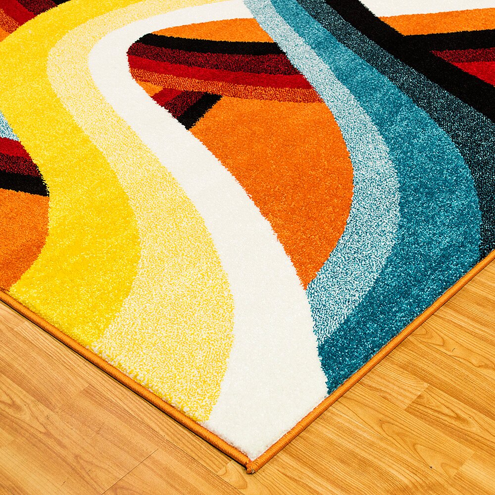 AllStar Rugs Yellow/Orange Area Rug & Reviews Wayfair.ca