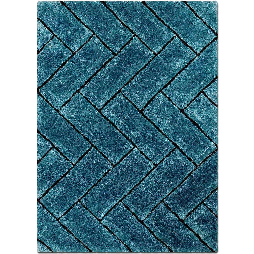 AllStar Rugs HandTufted Sky Blue Area Rug Wayfair