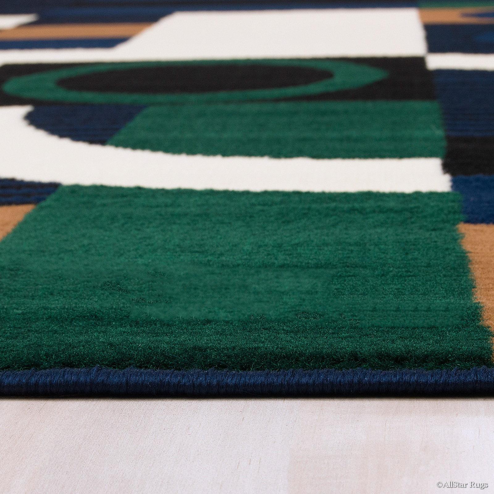 AllStar Rugs HandWoven Navy/Green Area Rug & Reviews Wayfair.ca