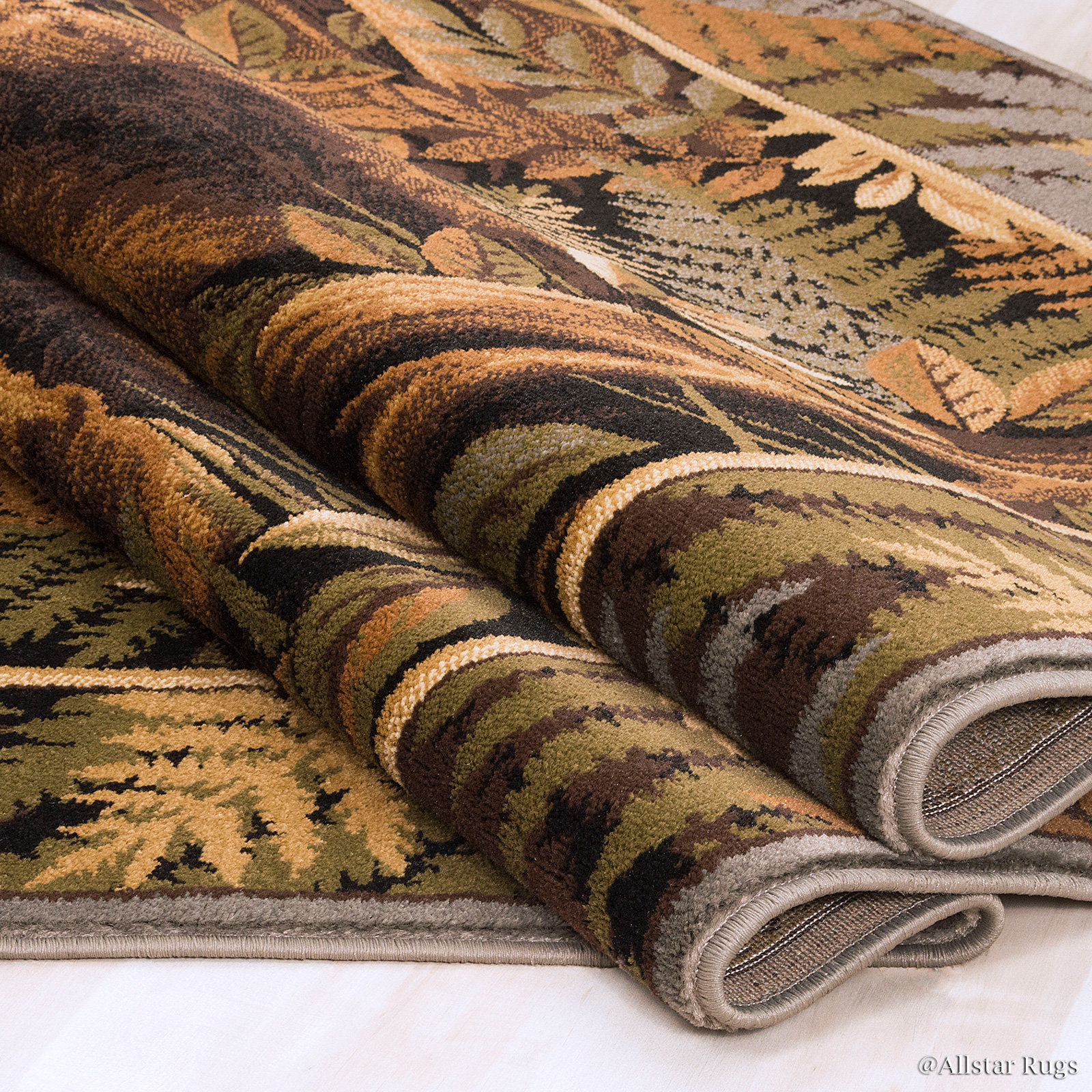 AllStar Rugs African Contours Brown Area Rug Wayfair