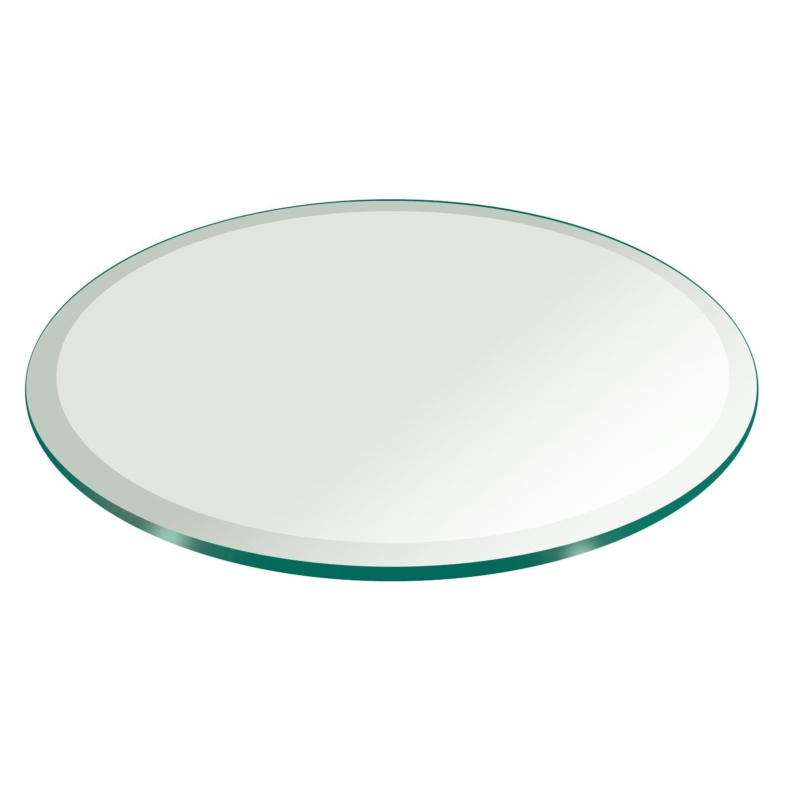 Fab Glasirror 30 Round Beveled Edge Tempered Glass Table Fab Glasirror 30 Quot Round Beveled Edge Tempered Glass Table Top