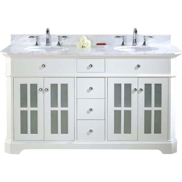 TidalBath Heritage 60" Double Vanity Set Wayfair