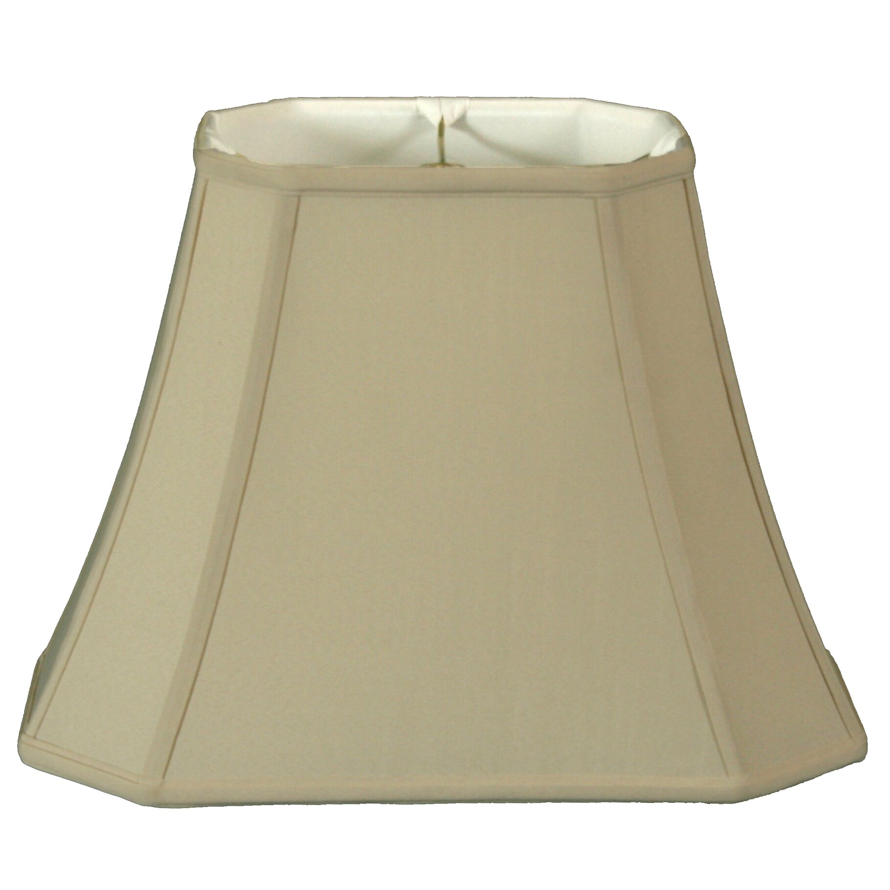 RoyalDesigns 16" Regal Silk Rectangular Lamp Shade ...