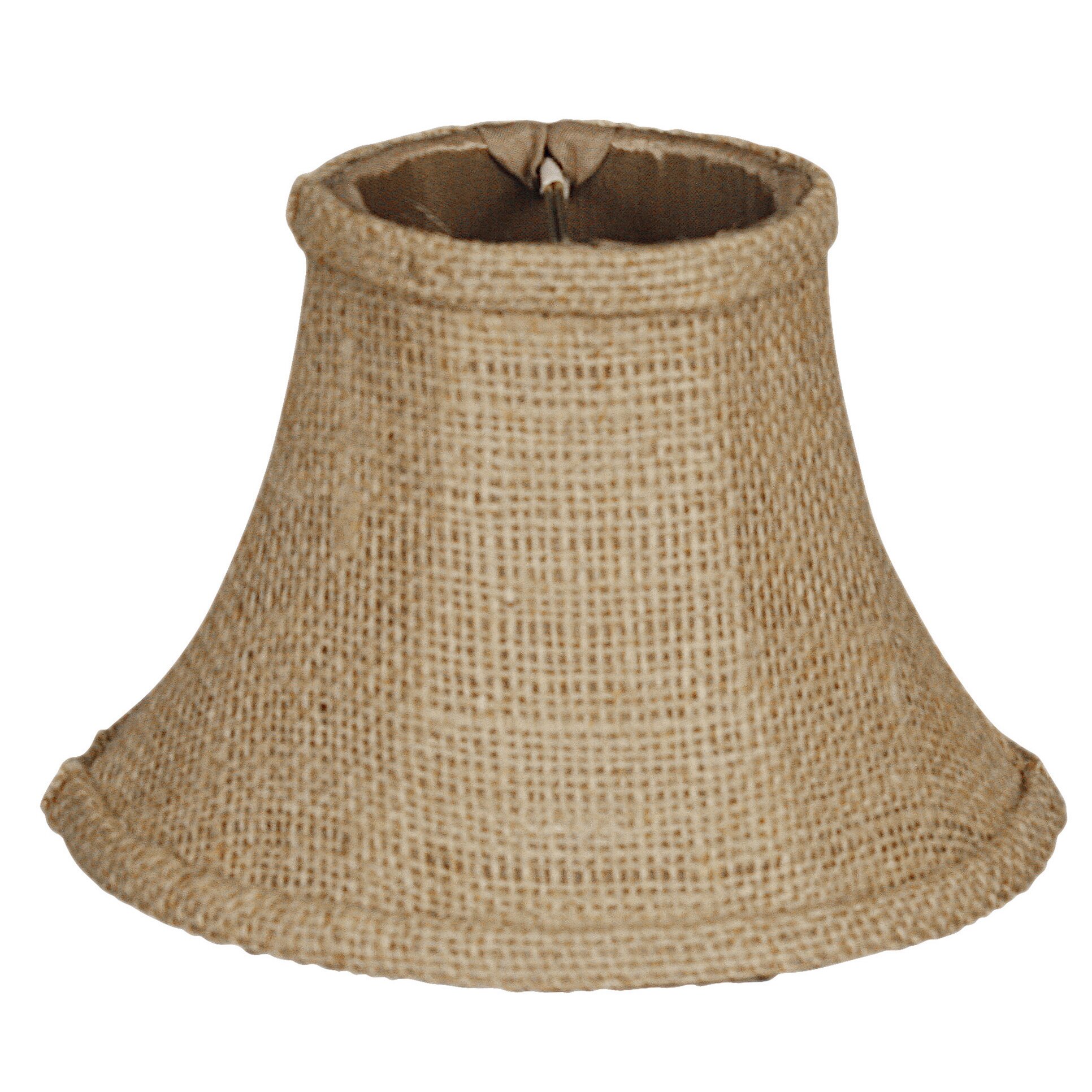 RoyalDesigns 6 Burlap Bell Lamp Shade | Wayfair