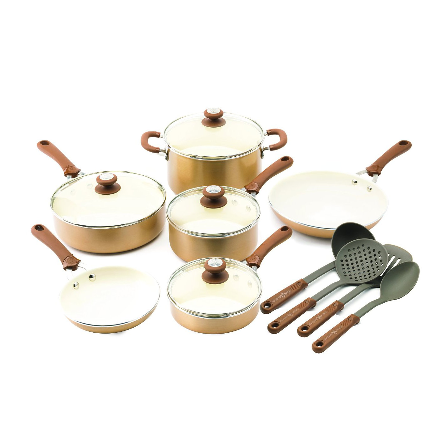 Trisha Yearwood Trisha Yearwood 14Piece NonStick Cookware Set