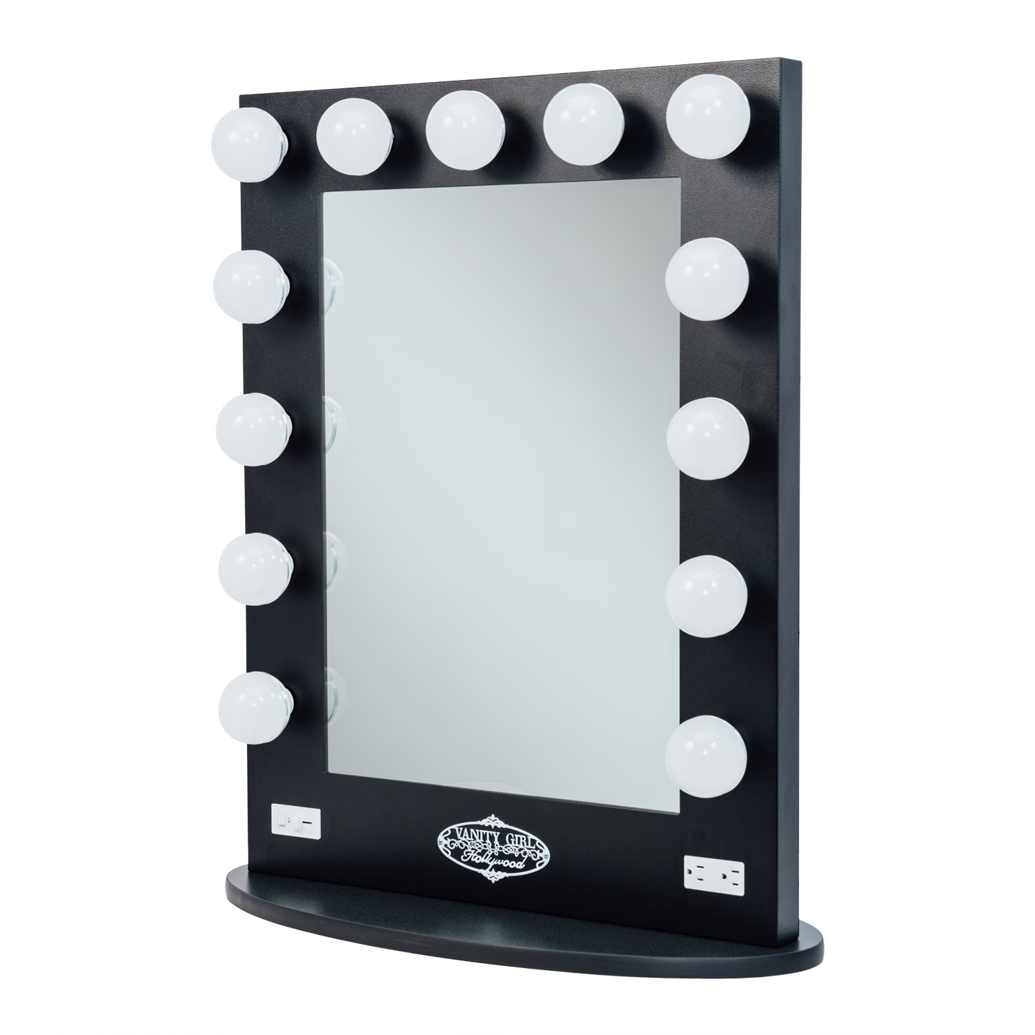 Vanity Girl Hollywood Broadway Lighted Vanity Mirror & Reviews Wayfair