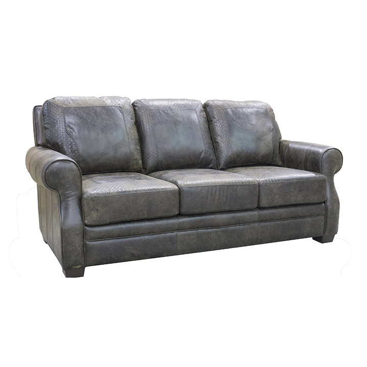 Coja Boise Leather Standard Sofa Wayfair.ca