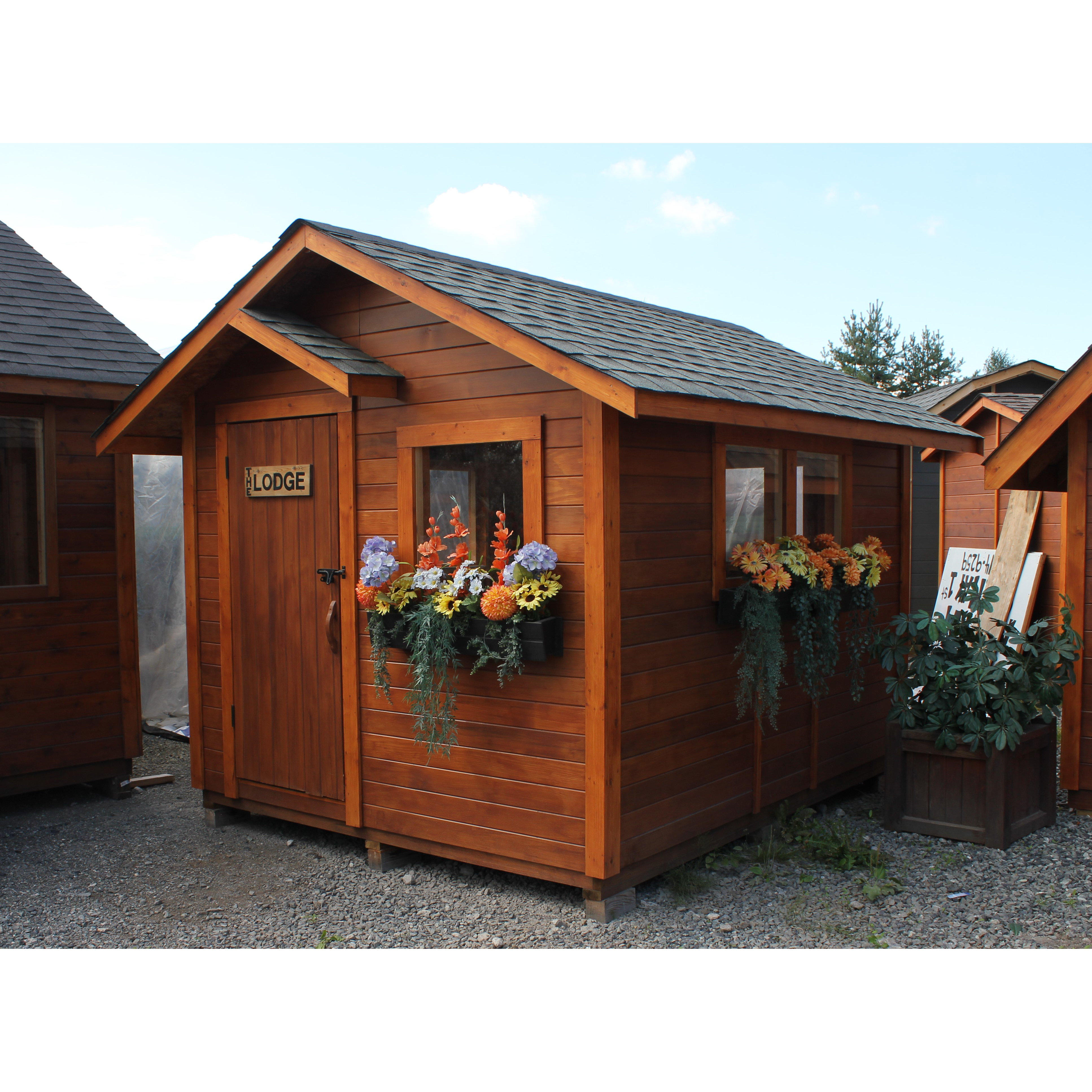 WestviewManufacturing The Lodge 10 Ft. W x 12 Ft. D Wooden Portable ...