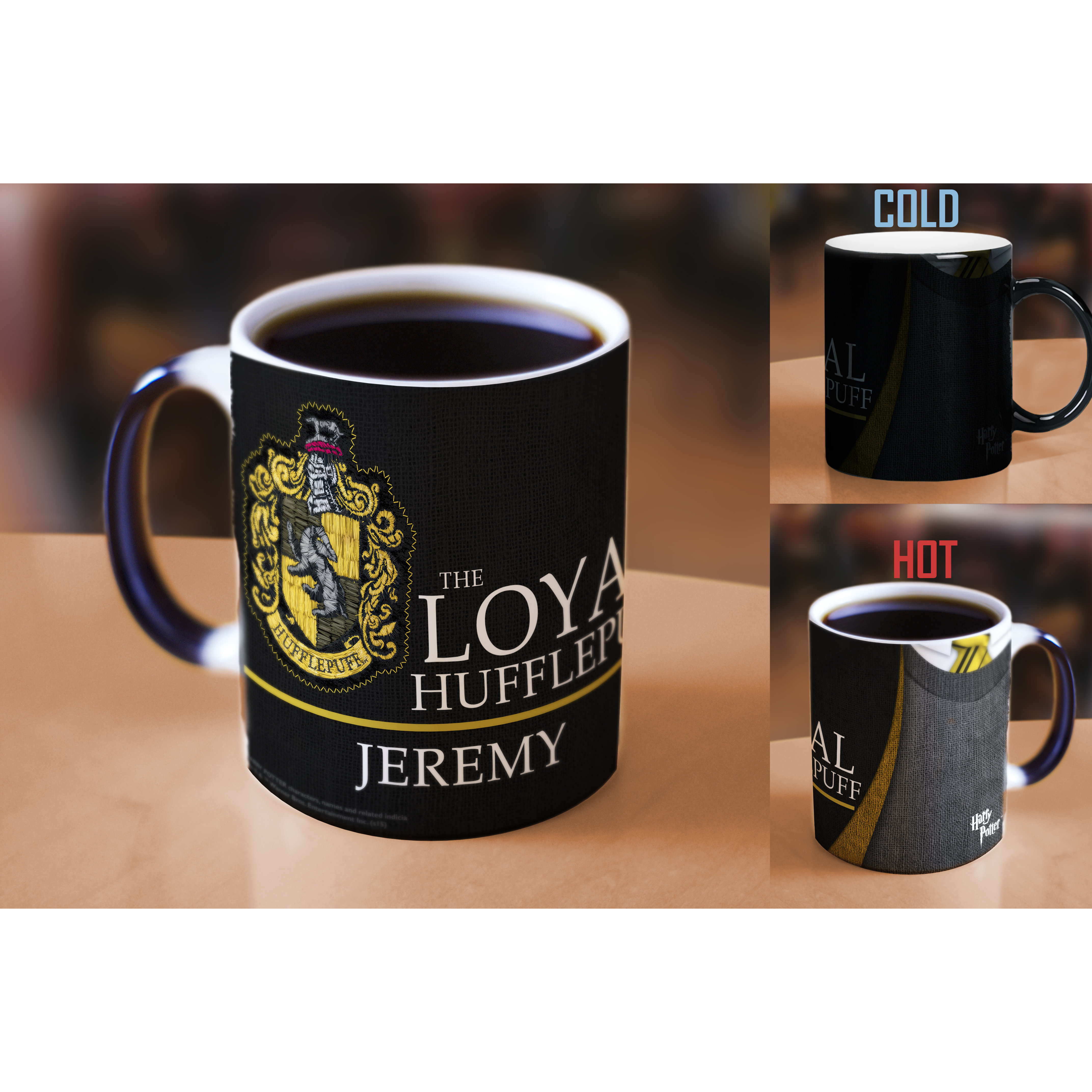 Morphing Mugs Harry Potter Hufflepuff Robe
