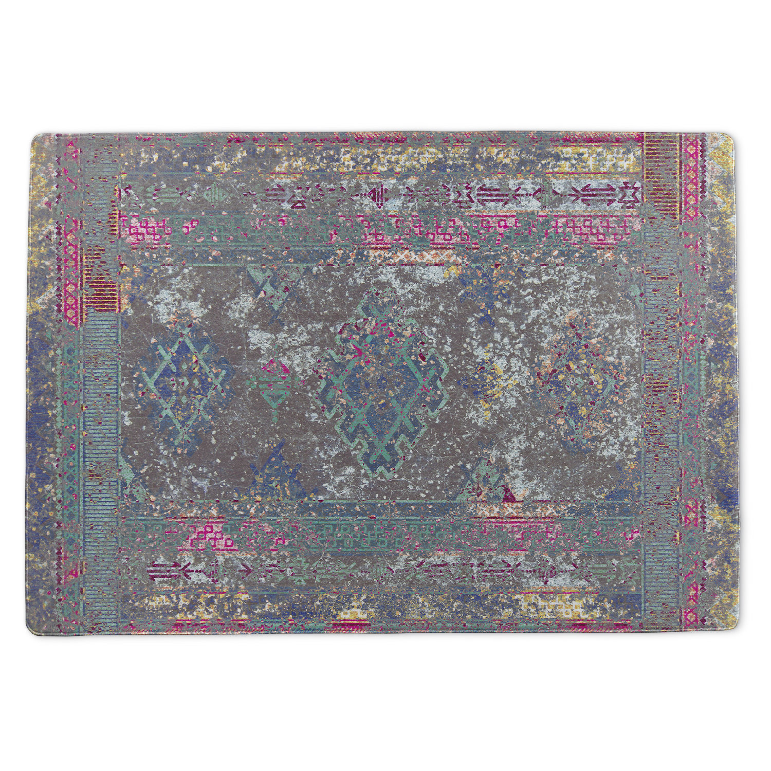 Kavka Burlington Mudslide Gray/Green Area Rug & Reviews Wayfair