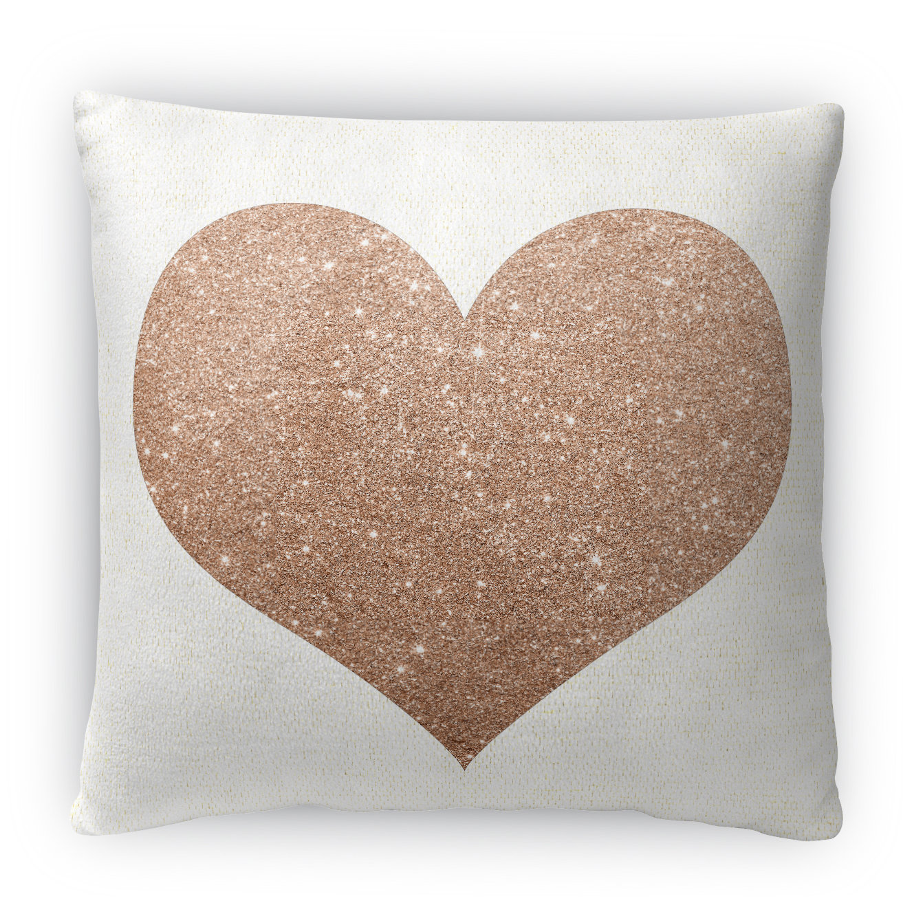 Kavka Heart Fleece Throw Pillow & Reviews Wayfair
