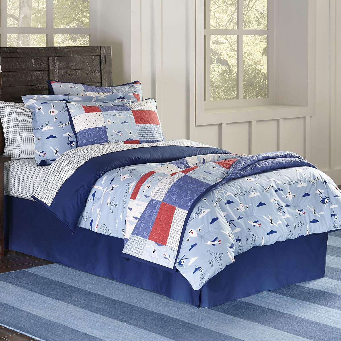 LLBB Airplanes Comforter Set & Reviews | Wayfair.ca