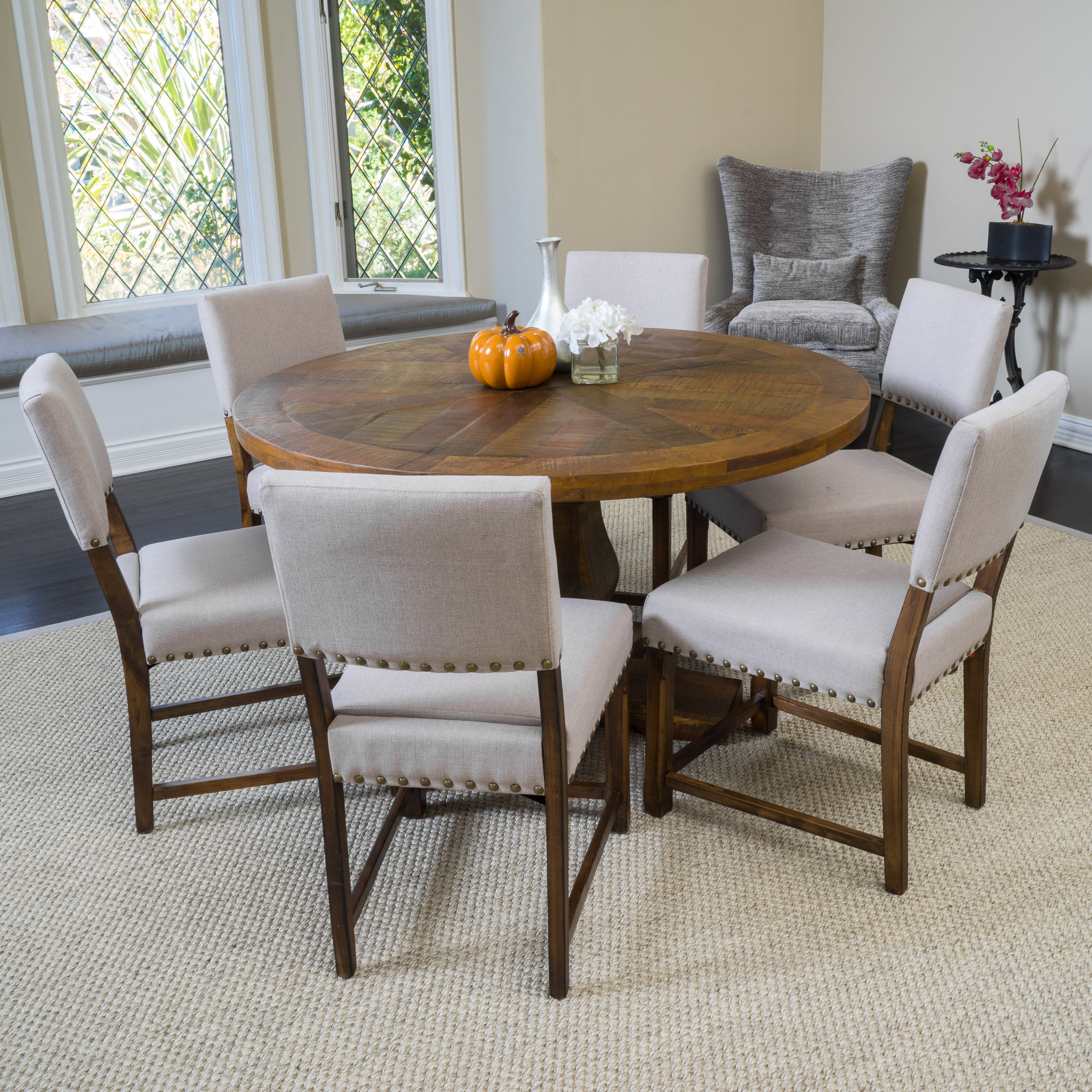 Bradley Round Dining Table 