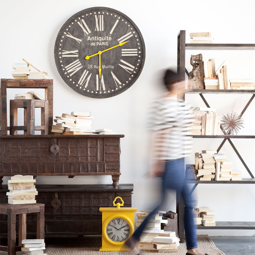 Laurel Foundry Modern Farmhouse 36" Wall Clock & Reviews Wayfair