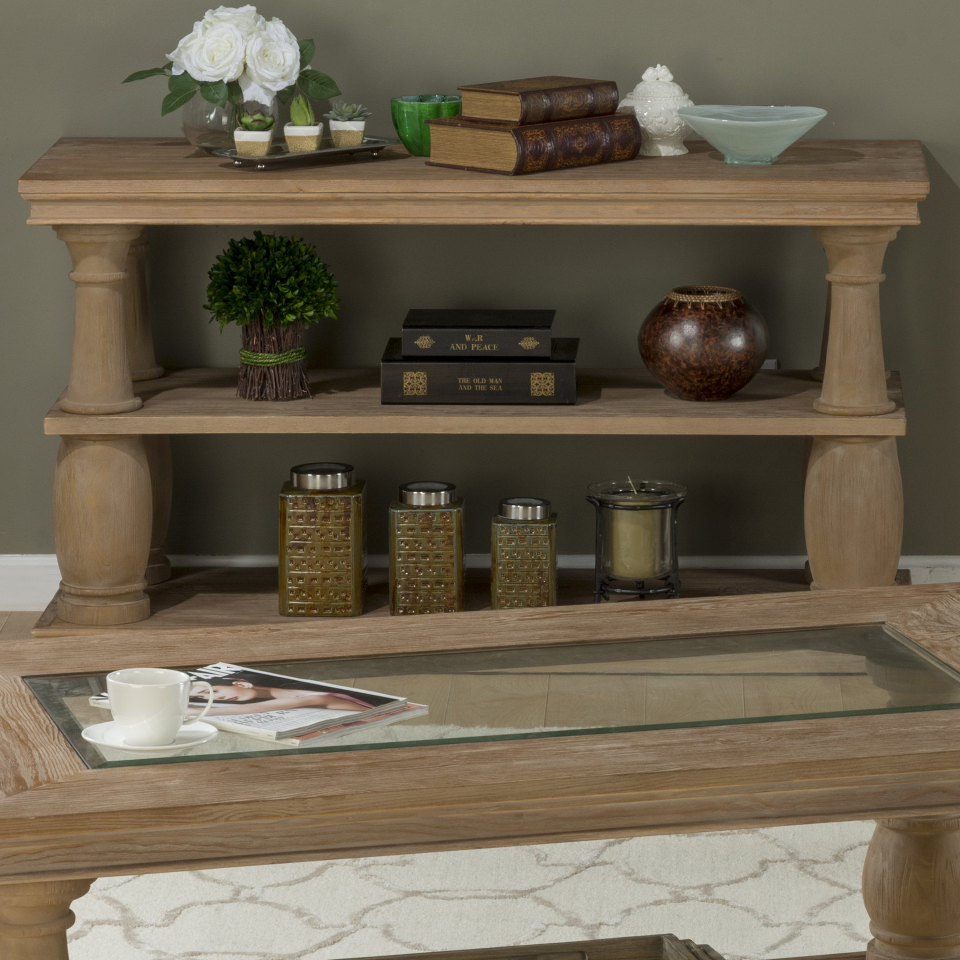 Laurel Foundry Modern Farmhouse Olivia Sofa Table
