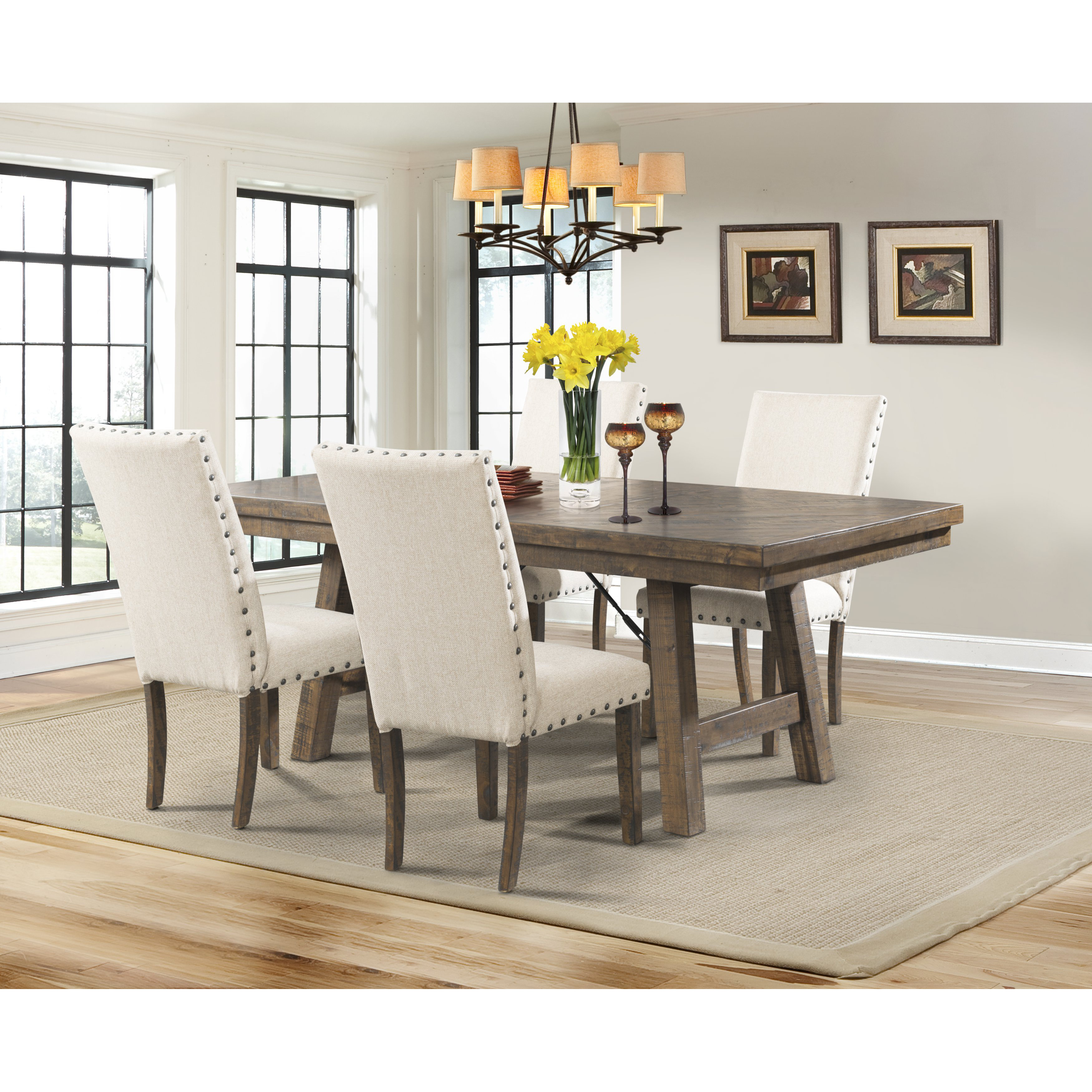 Laurel Foundry Modern Farmhouse Dearing Parsons Chair & Reviews Wayfair