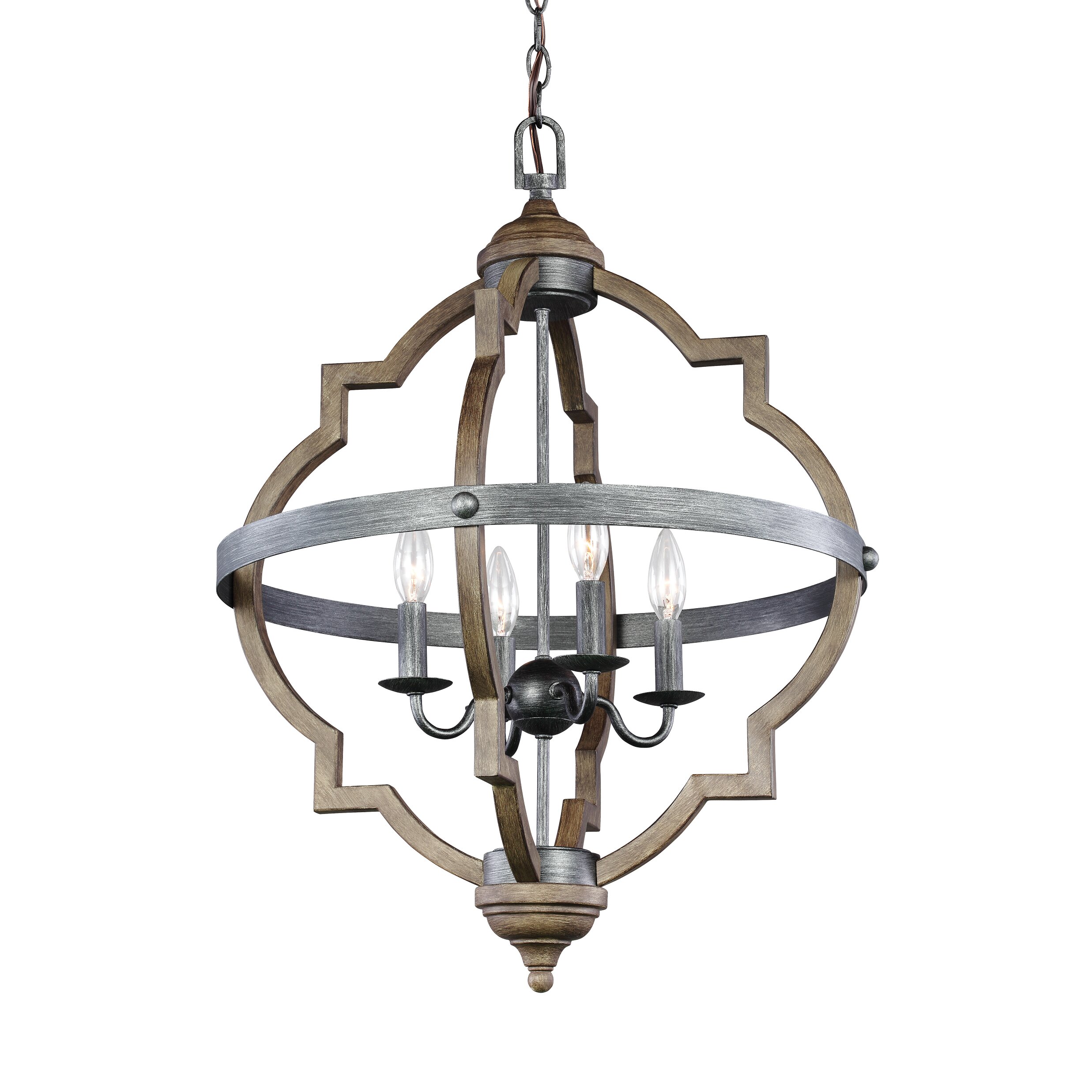 Laurel Foundry Modern Farmhouse Donna 4 Light Hall Pendant ...