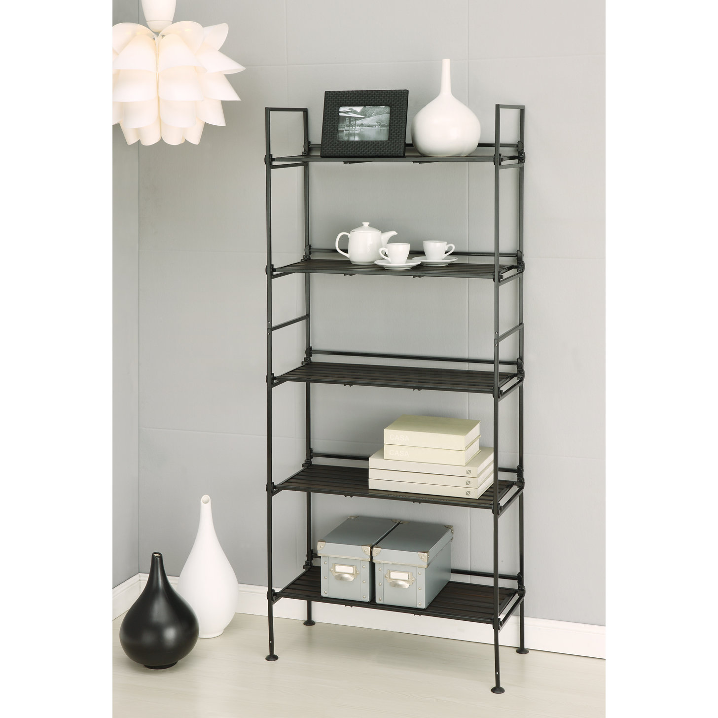 OIA 57" Etagere Bookcase & Reviews Wayfair