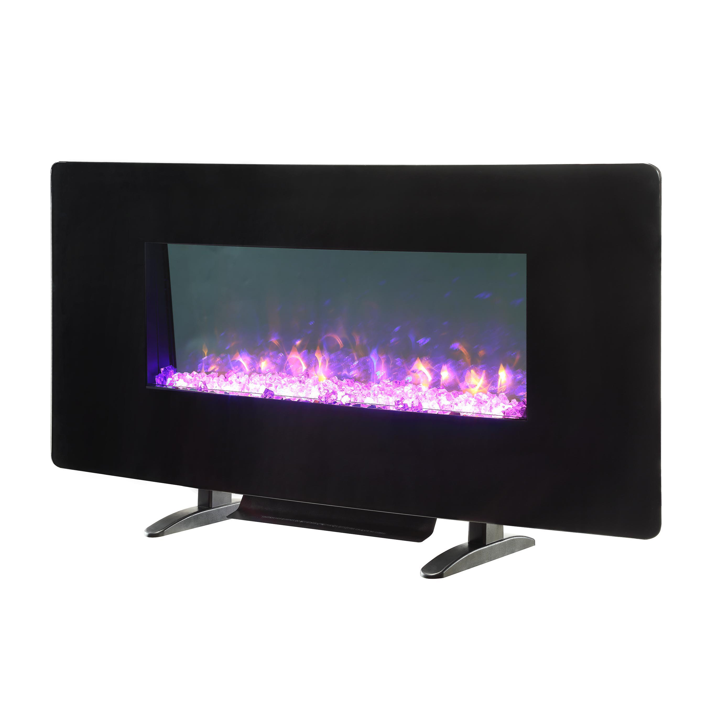 Firefly WiFi Smart LED Wall Mount Electric Fireplace Wayfair