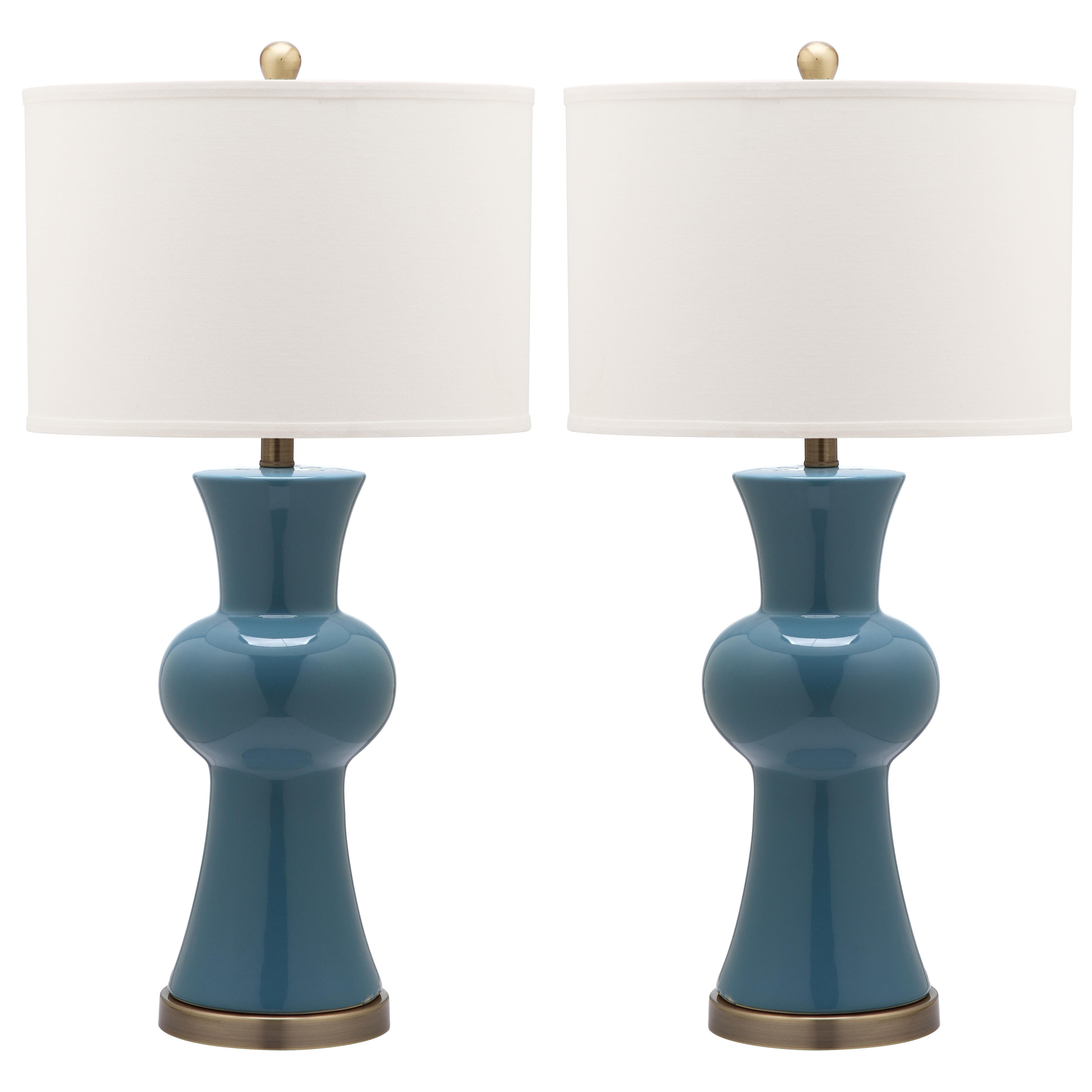 Safavieh Lola Column 30" Table Lamps (Set of 2) & Reviews Wayfair