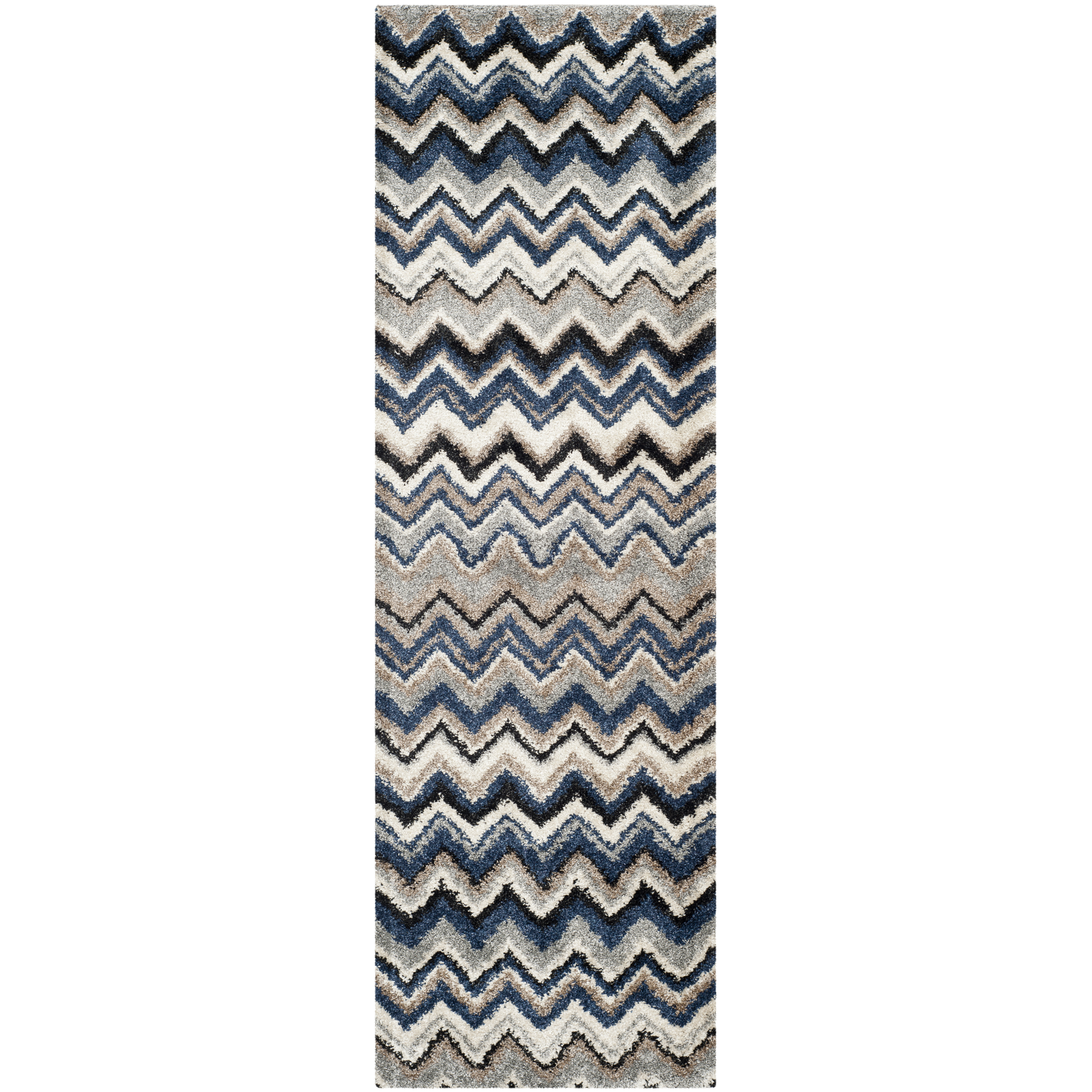 Safavieh Tahoe Grey / Light Blue Geometric Rug & Reviews Wayfair