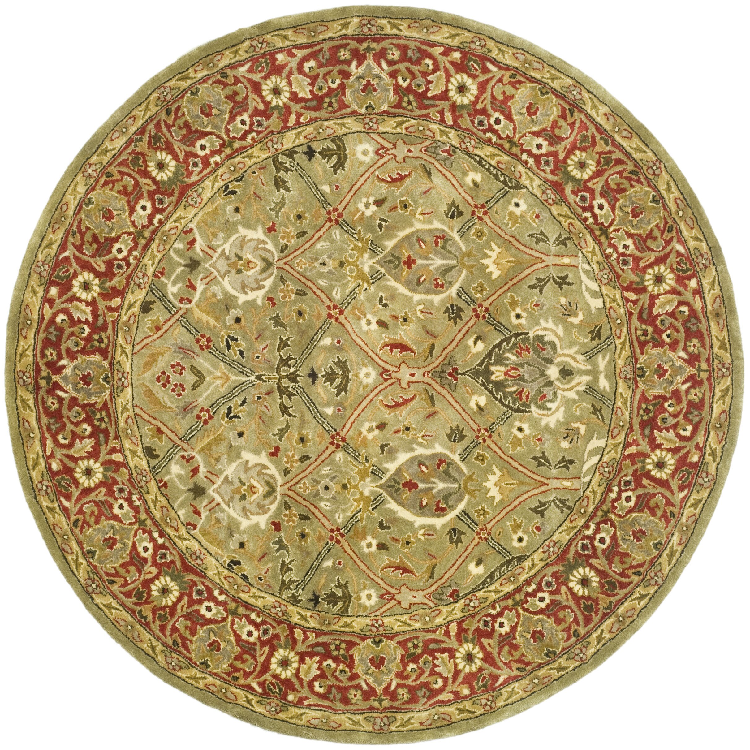 Safavieh Persian Legend Light Green & Rust Area Rug & Reviews | Wayfair