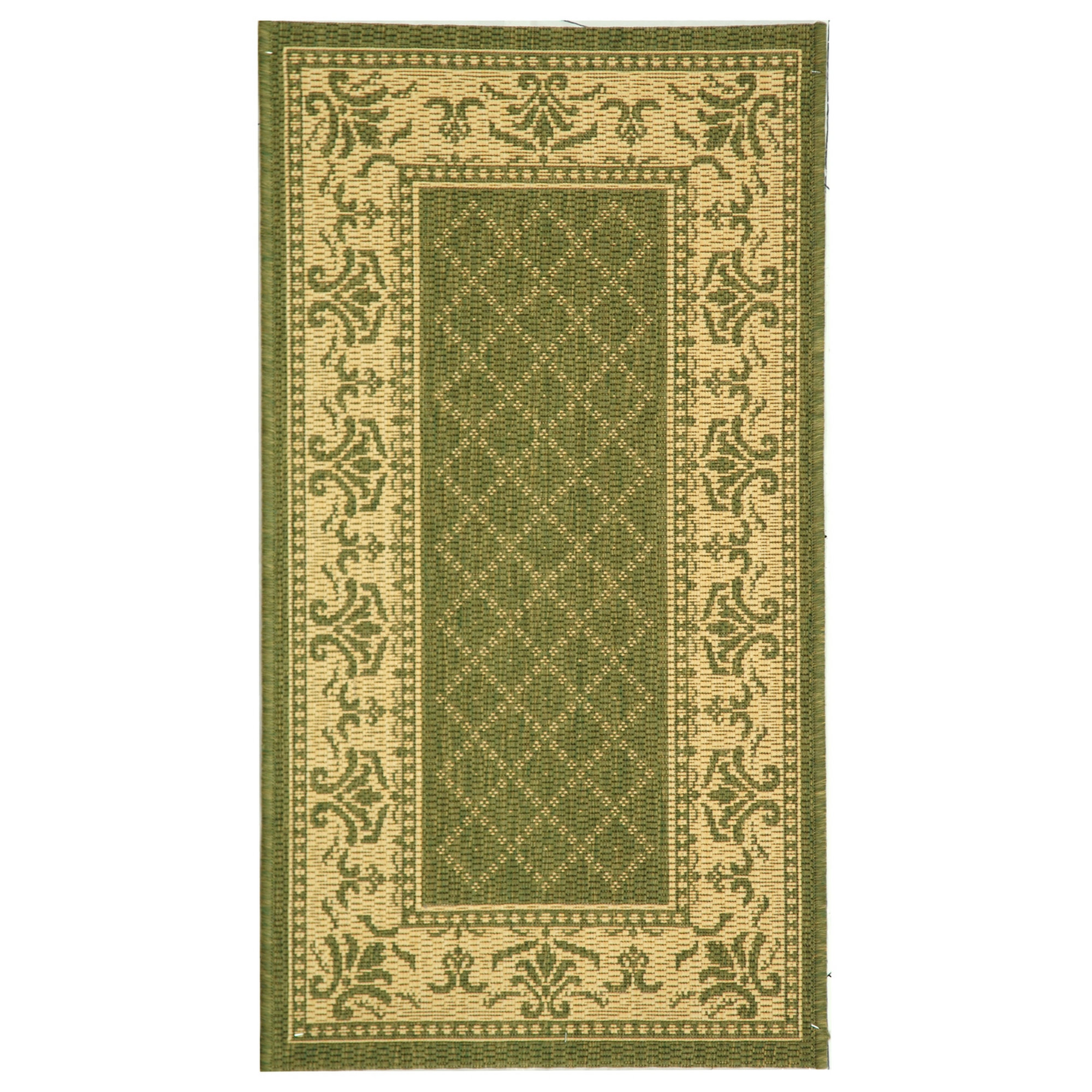 Safavieh Courtyard Classic Border Sage Area Rug & Reviews Wayfair
