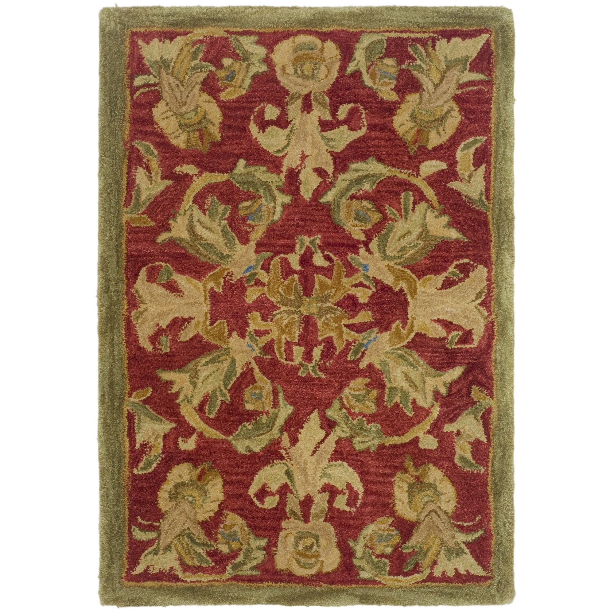 Safavieh Anatolia Burgundy/Sage Area Rug & Reviews Wayfair