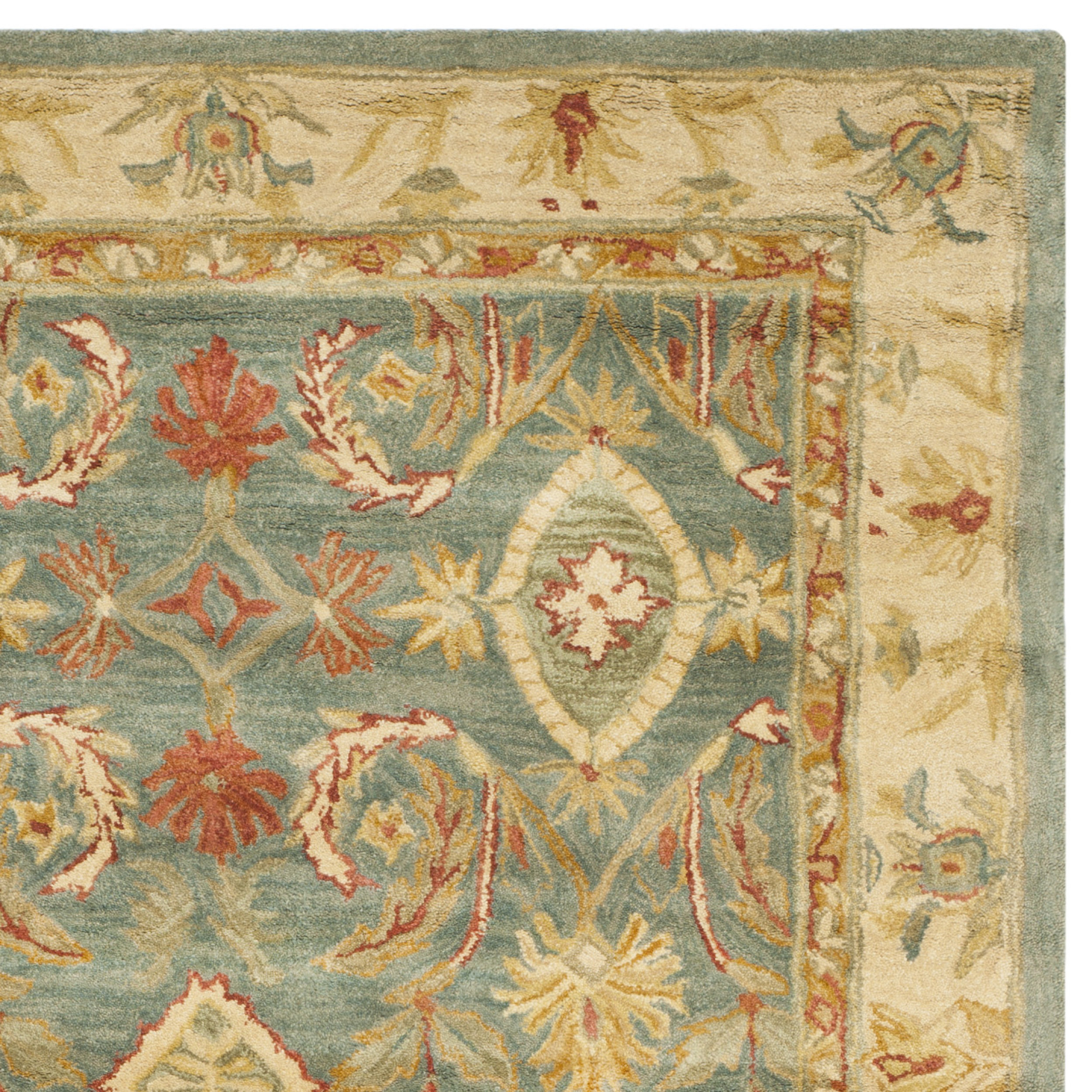 Safavieh Anatolia Light Blue & Ivory Area Rug & Reviews Wayfair