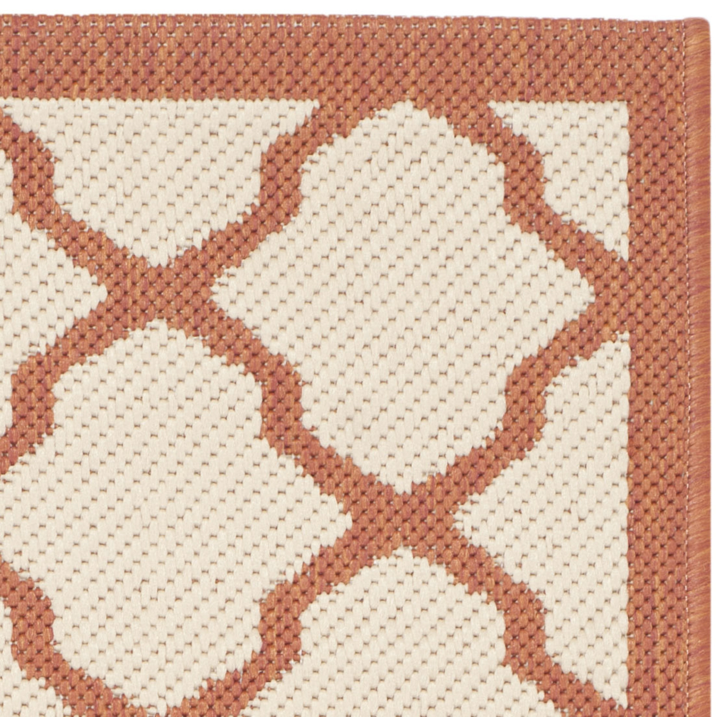 Safavieh Courtyard Beige/Terracotta Outdoor Area Rug & Reviews Wayfair
