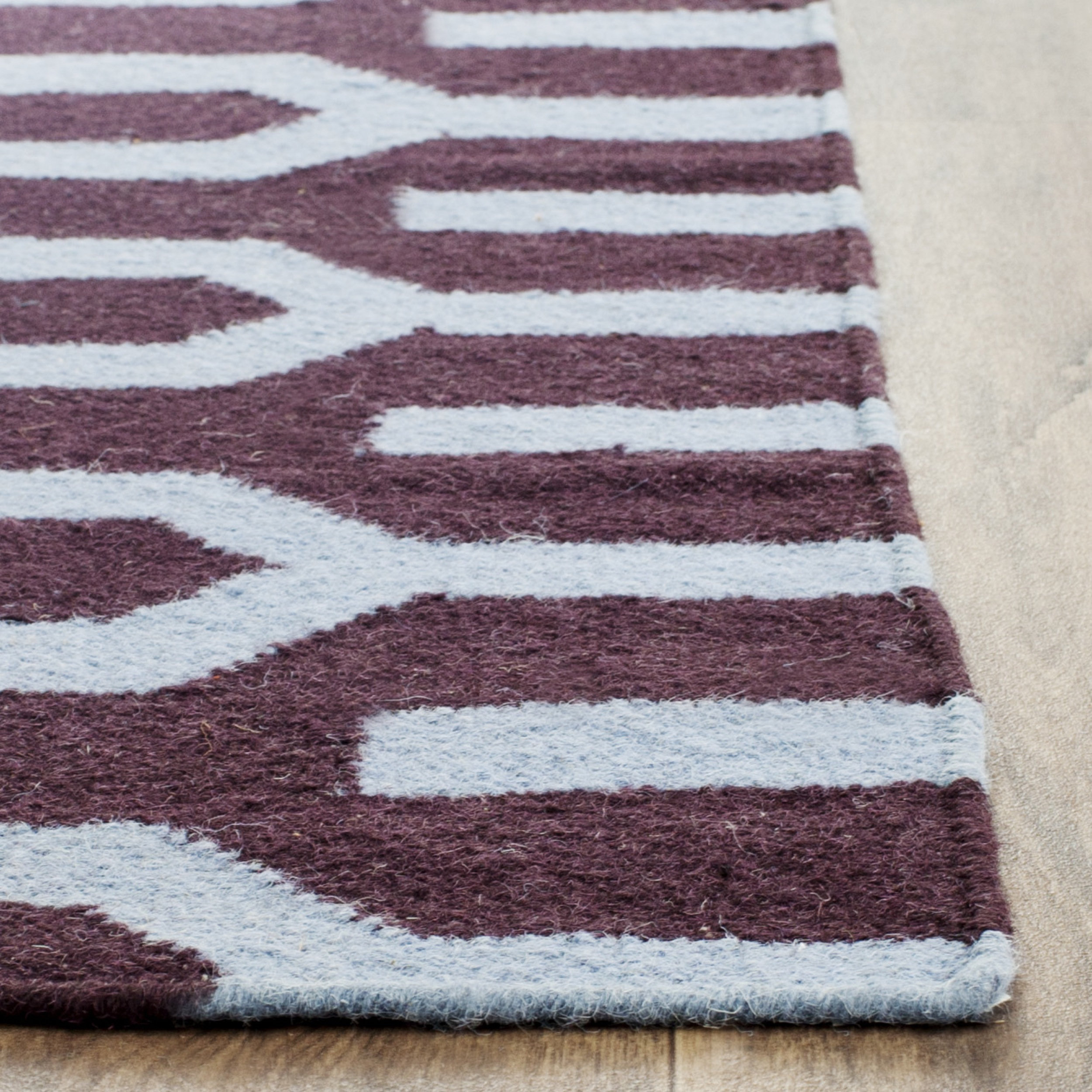 Safavieh Dhurries Purple/Blue Area Rug Wayfair