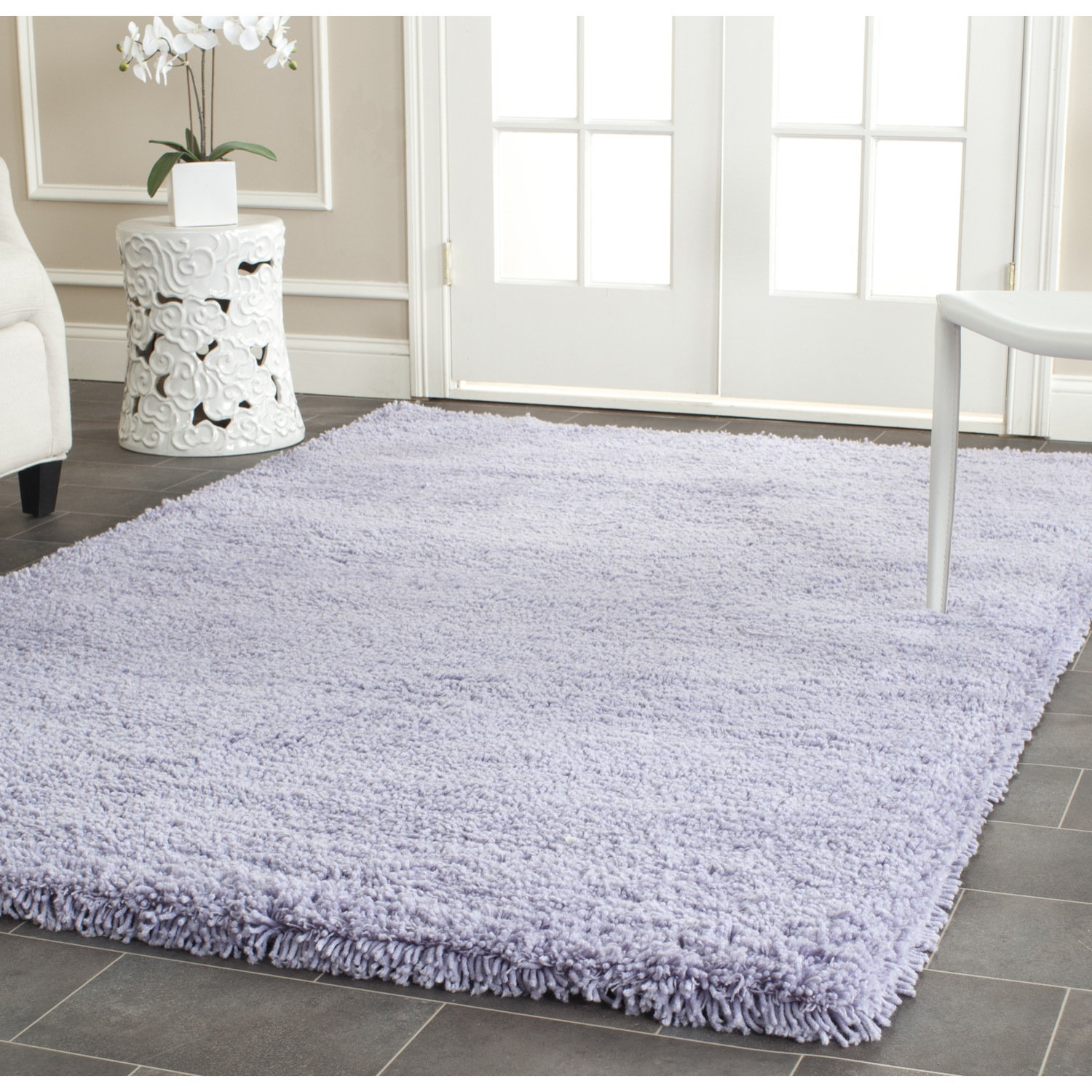 Safavieh Shag Lilac Area Rug & Reviews Wayfair