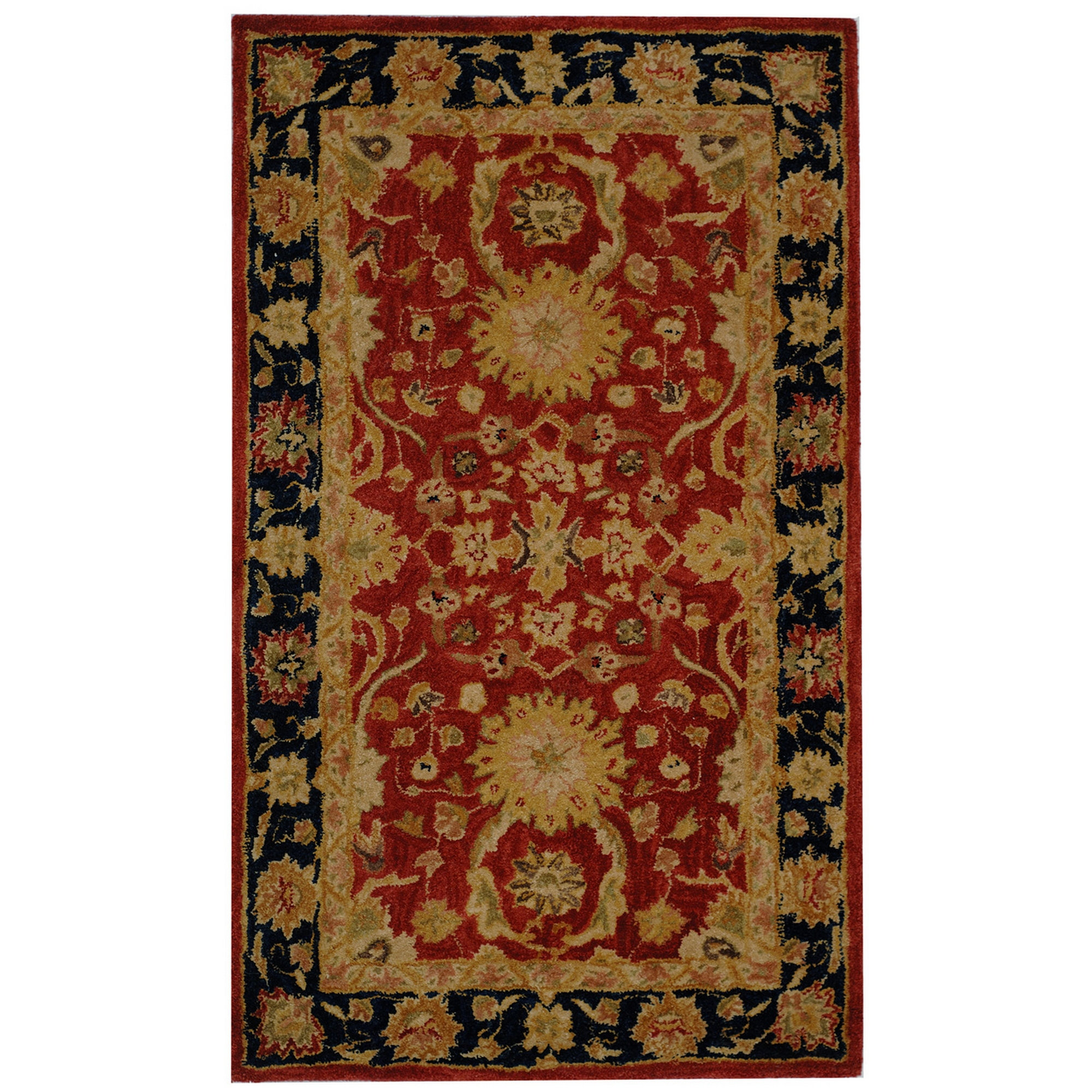 Safavieh Anatolia Red/Navy Area Rug & Reviews Wayfair