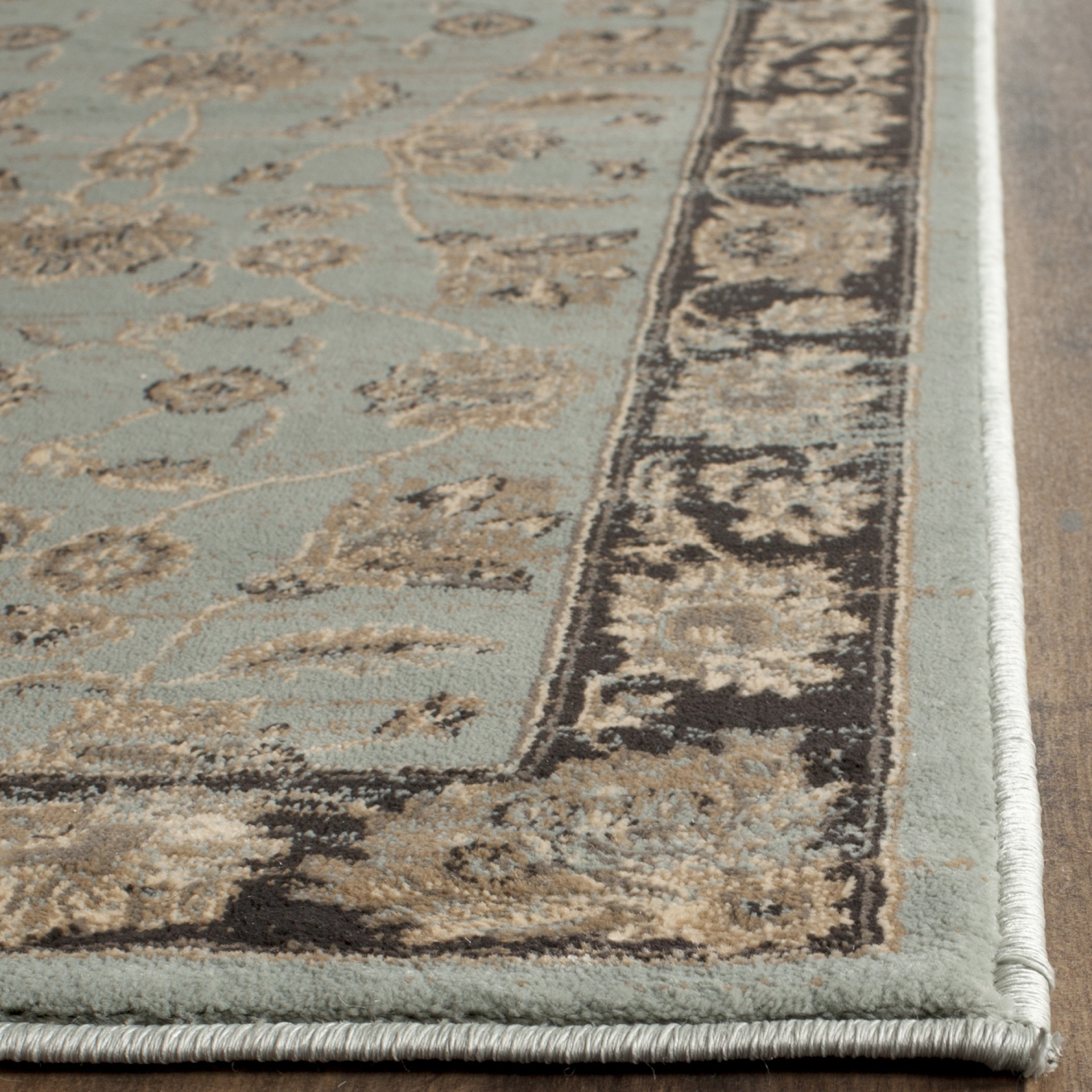 Safavieh Vintage Light Blue/Black Area Rug & Reviews Wayfair