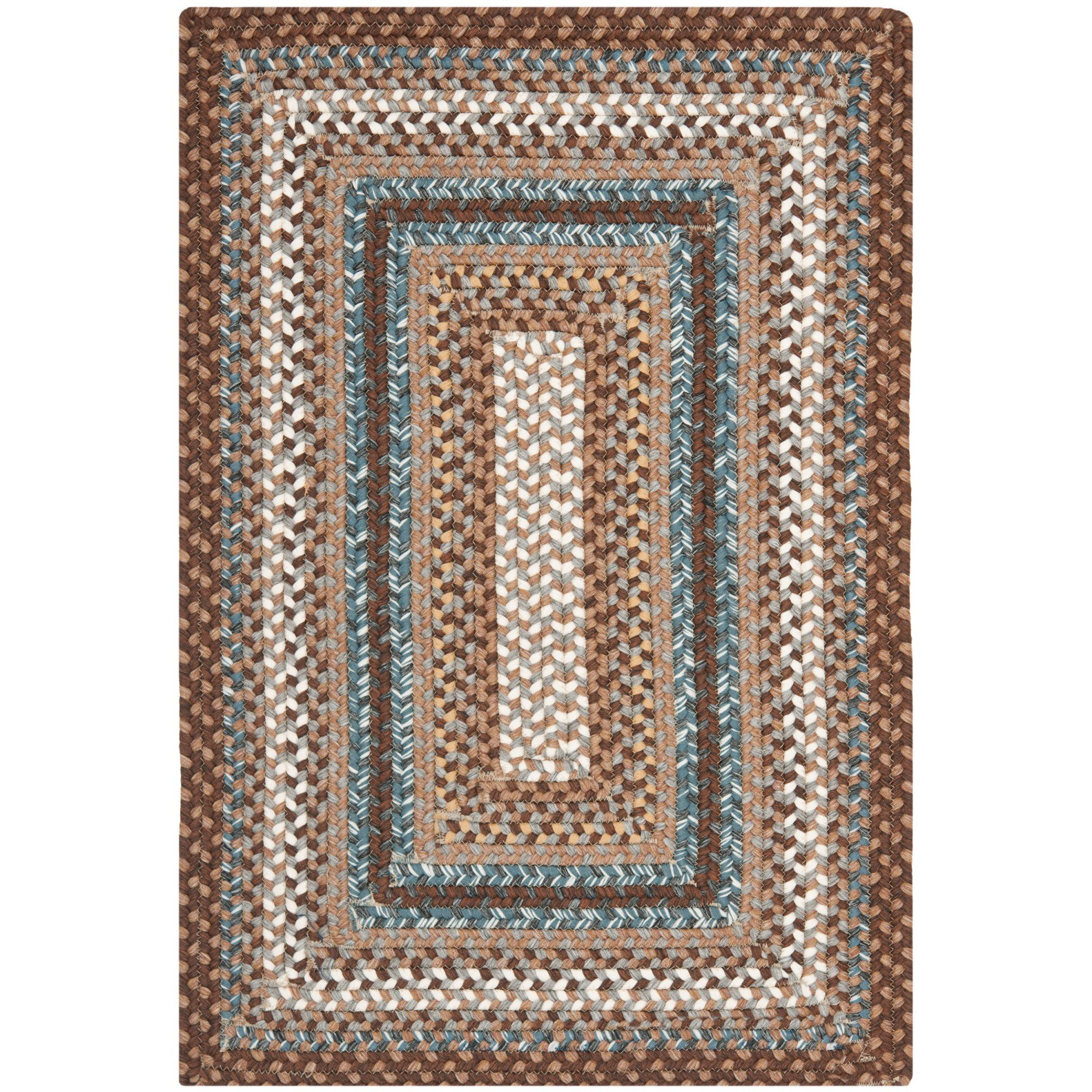 Safavieh Braided Brown Area Rug & Reviews Wayfair