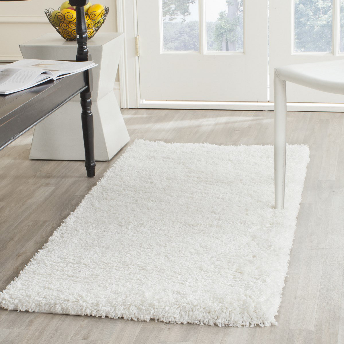 Safavieh Shag White Area Rug & Reviews Wayfair