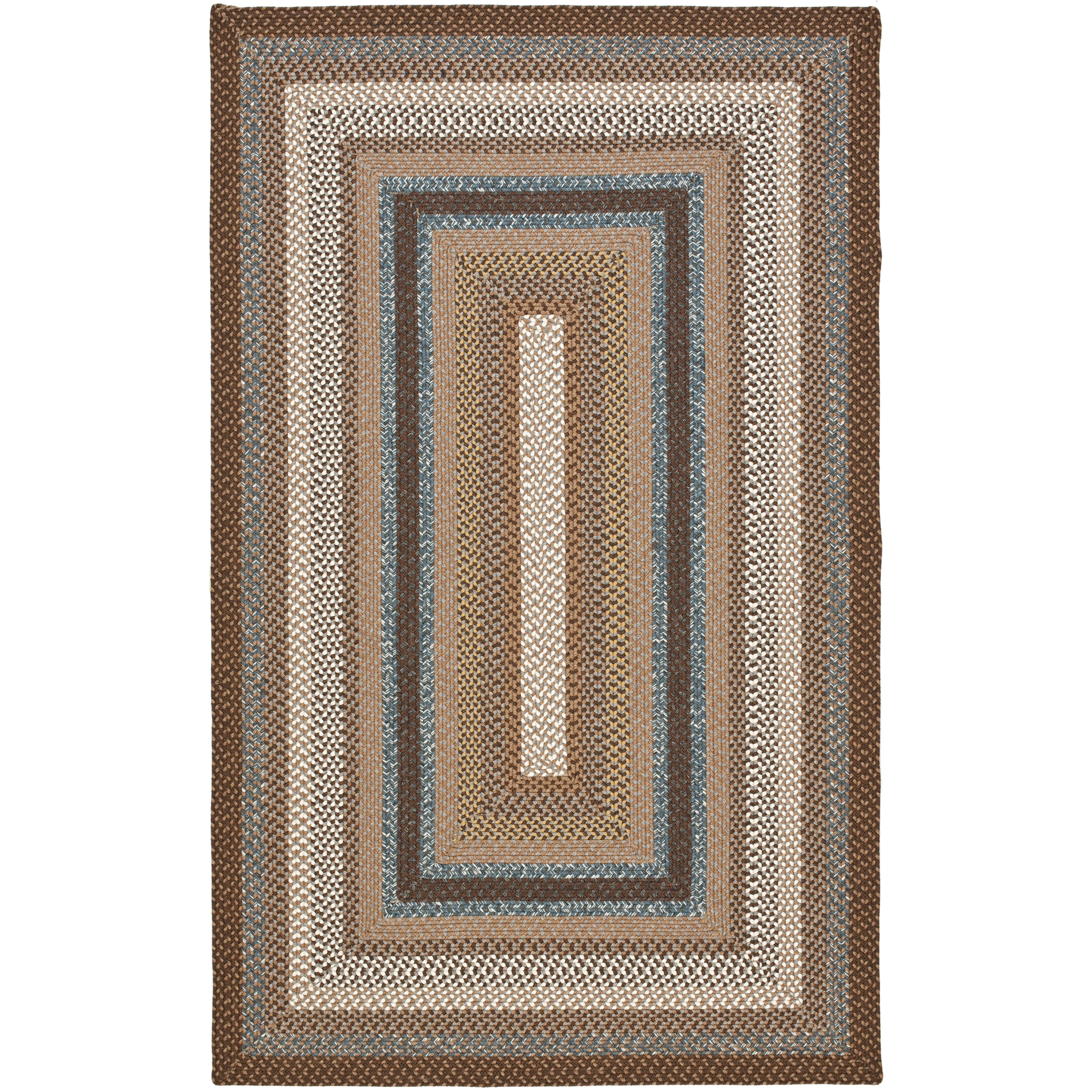 Safavieh Braided Brown Area Rug & Reviews Wayfair