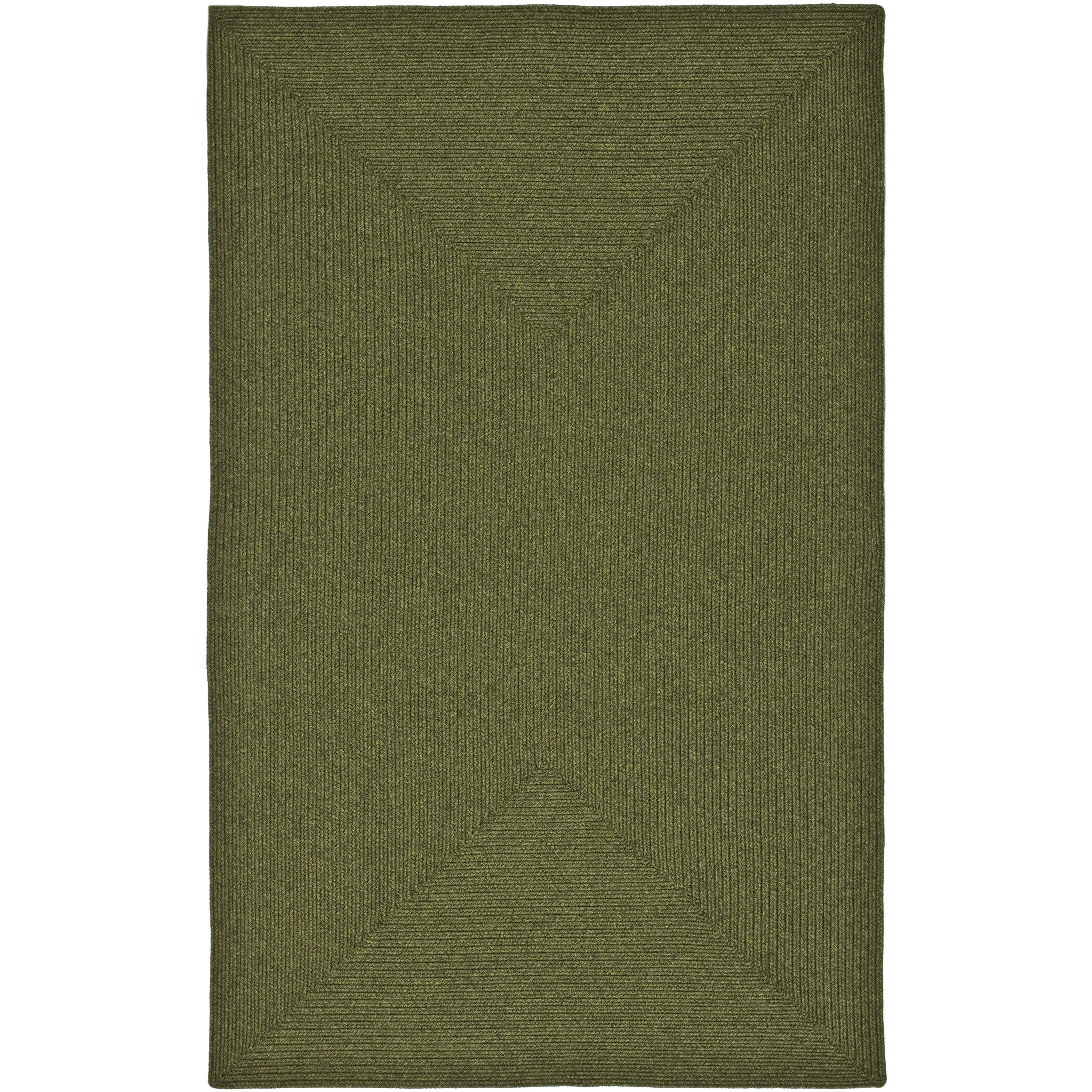 Safavieh Braided Moss Green Area Rug & Reviews Wayfair