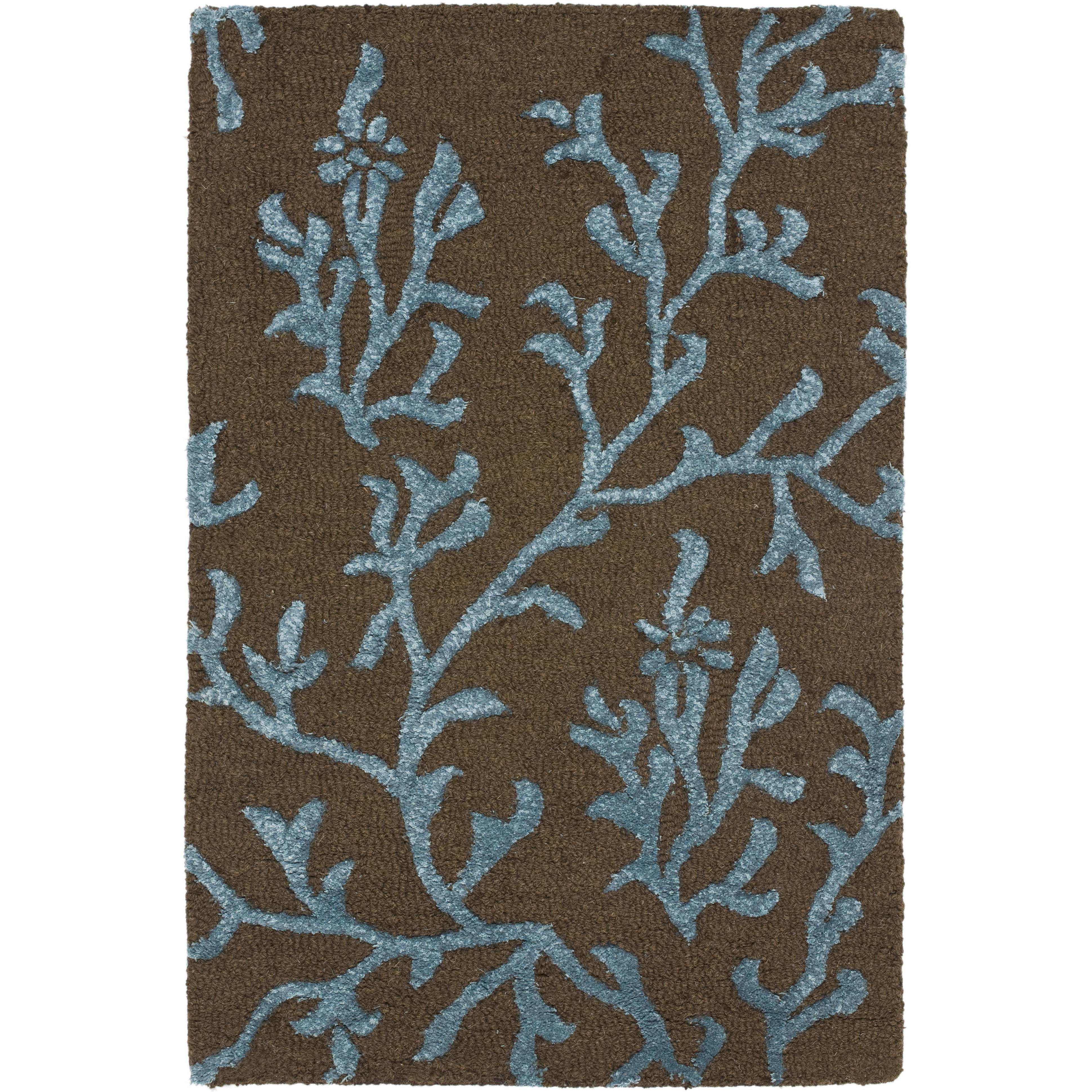 Safavieh Soho Brown/Light Blue Area Rug & Reviews Wayfair