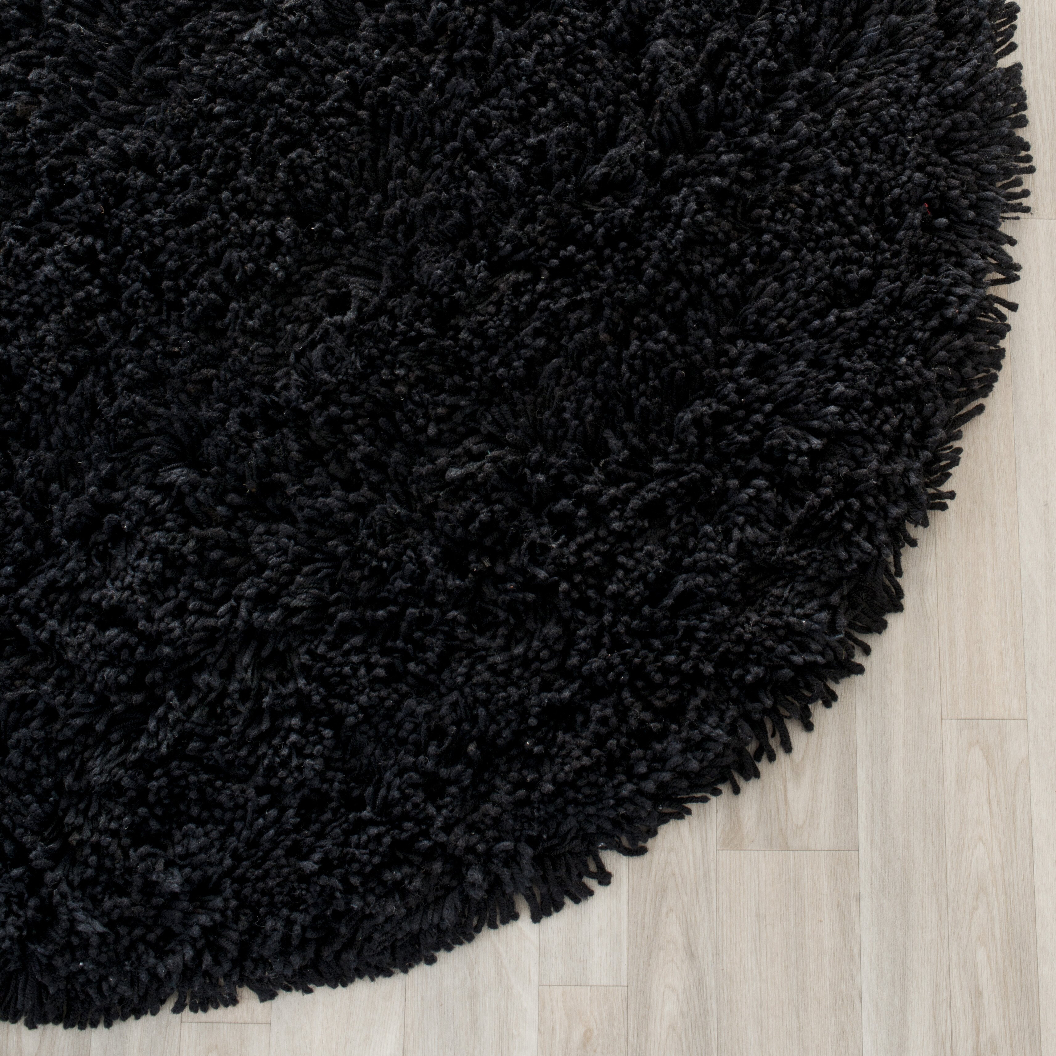 Safavieh Shag Black Area Rug Reviews Wayfair