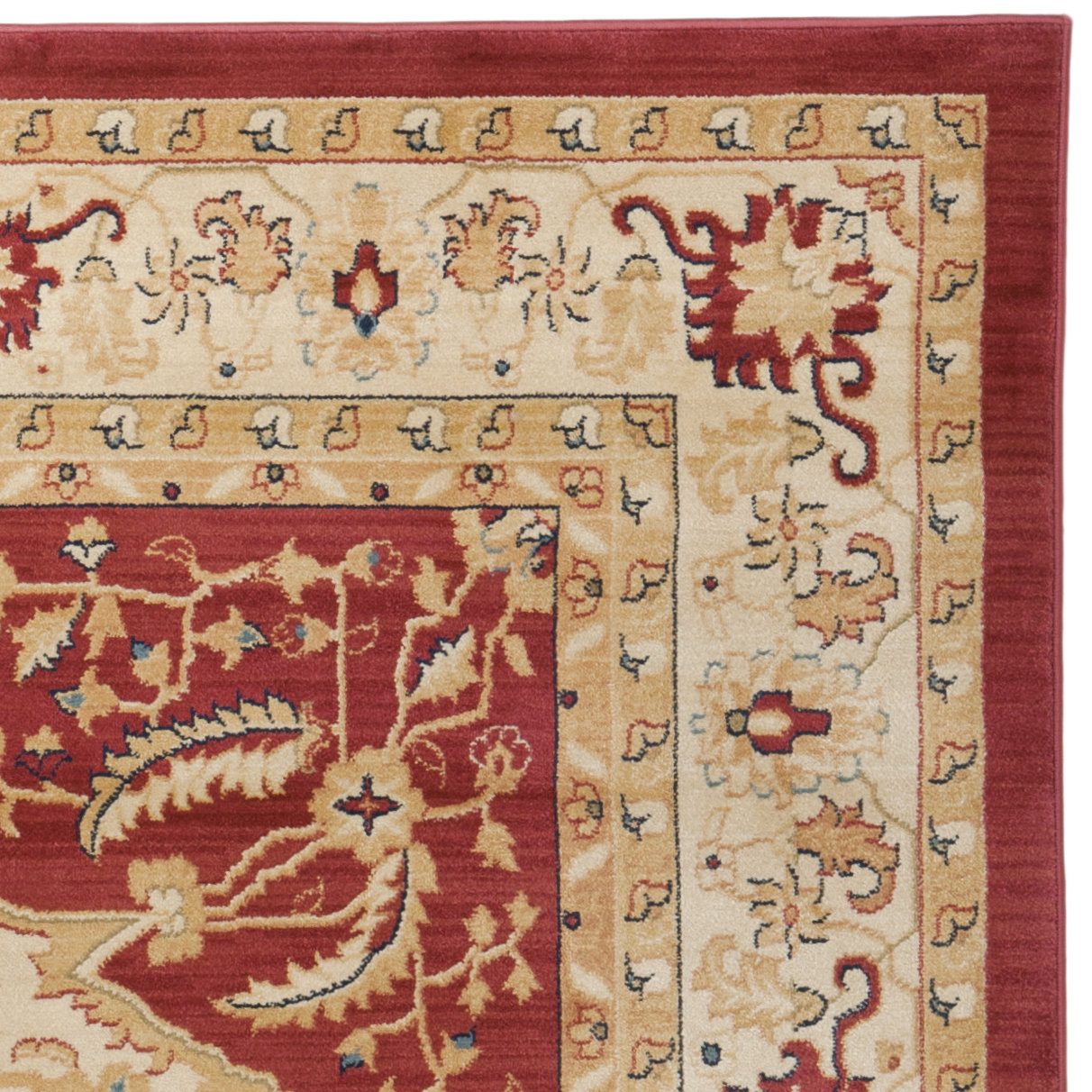 Safavieh Austin Cream/Red Area Rug Wayfair