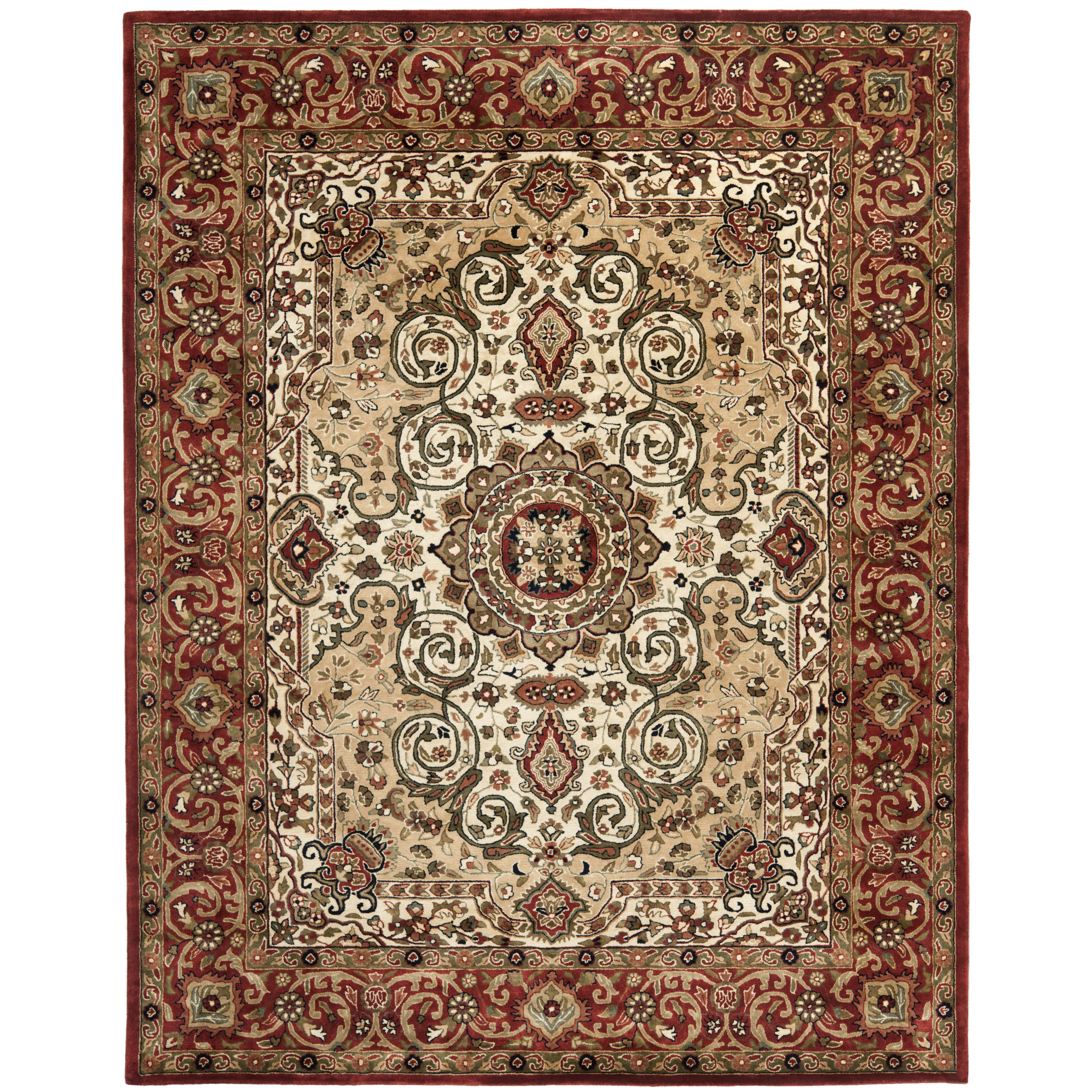 Safavieh Persian Legend Light Yellow/Rust Area Rug & Reviews Wayfair