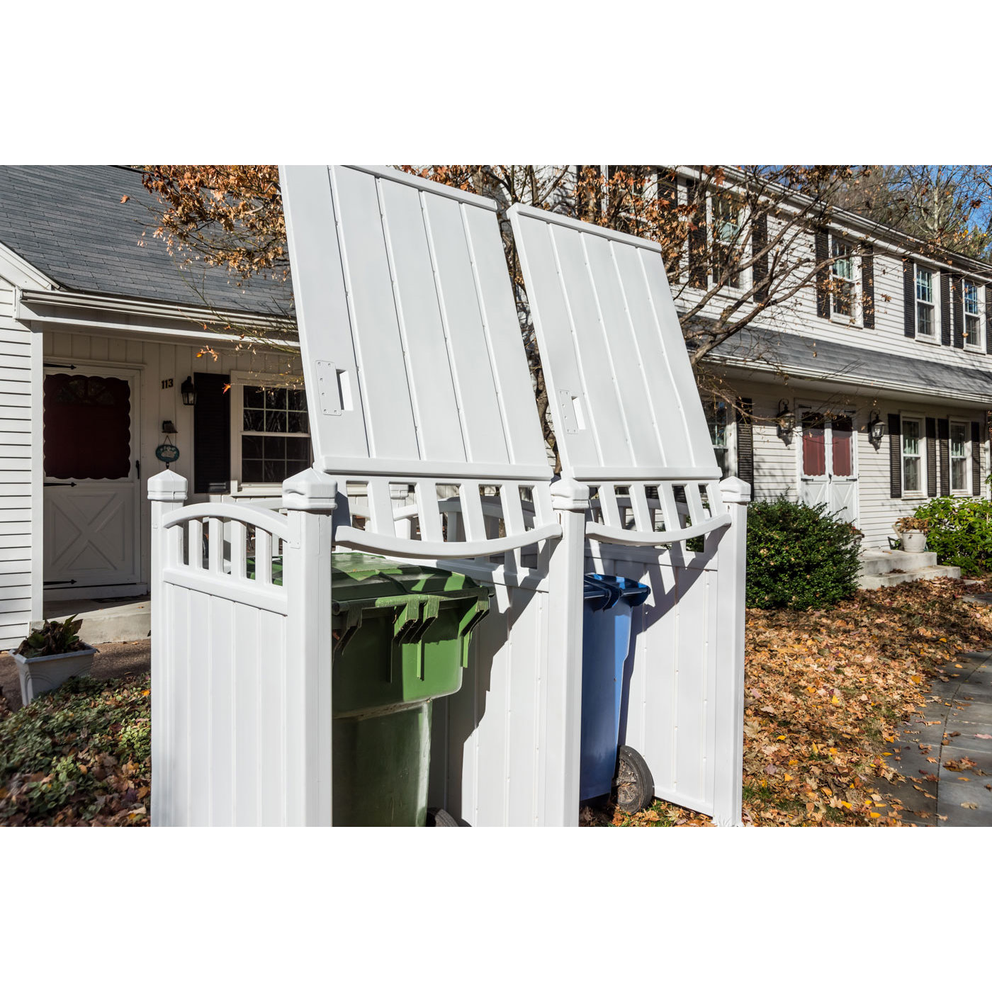 RubbishWrap 6 Ft. W x 4 Ft. D Plastic Garbage Shed & Reviews Wayfair