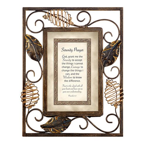 CBGT Serenity Prayer Picture Frame | Wayfair