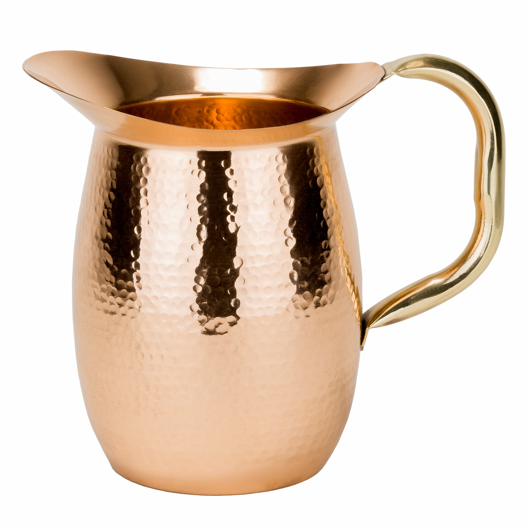 Old Dutch 2 Qt. Solid Copper Hammered Water Pitcher & Reviews Wayfair