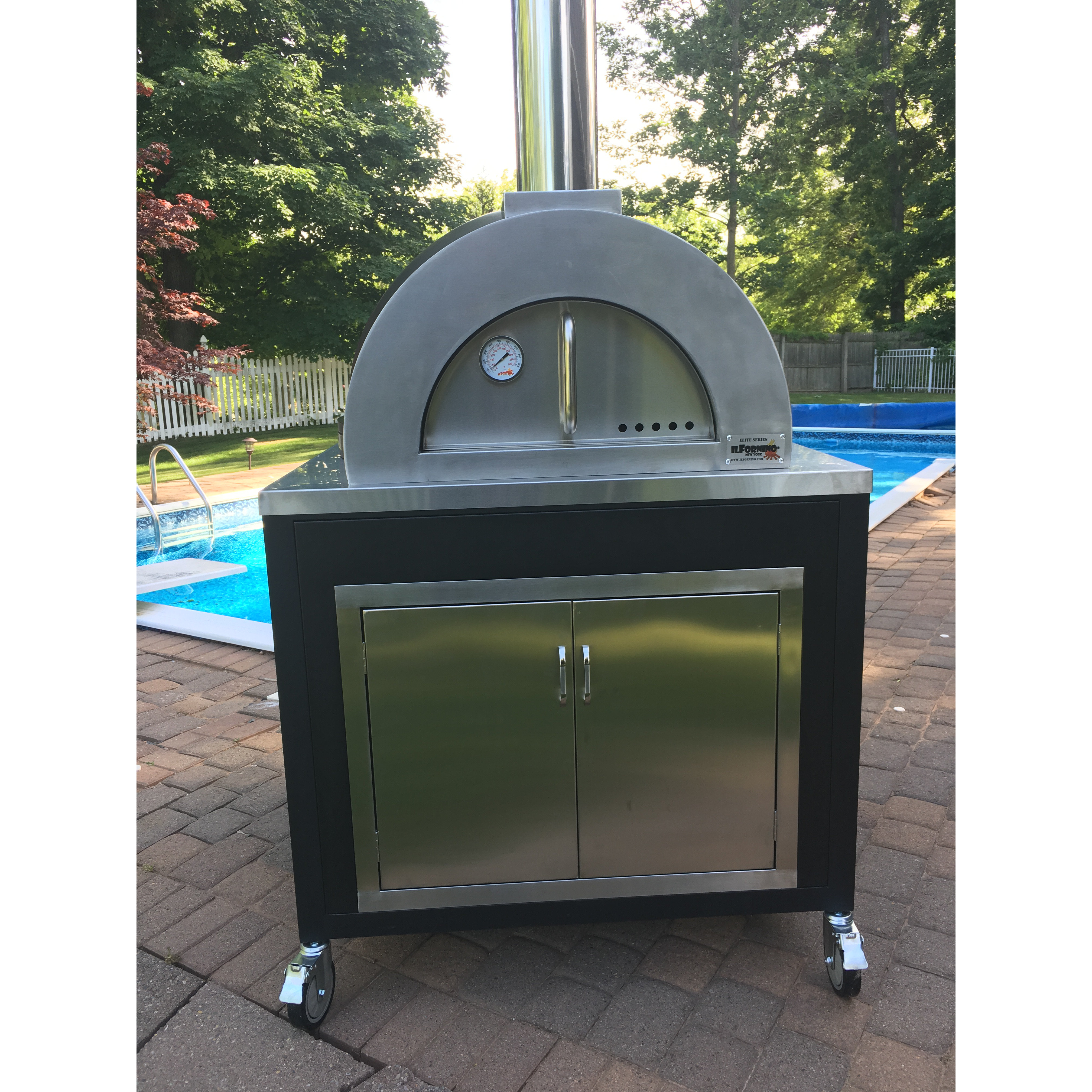 ilFornino Elite Plus Wood Fired Pizza Oven Wayfair