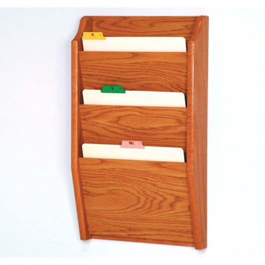 Wooden Mallet Three Pocket Chart Holder & Reviews Wayfair