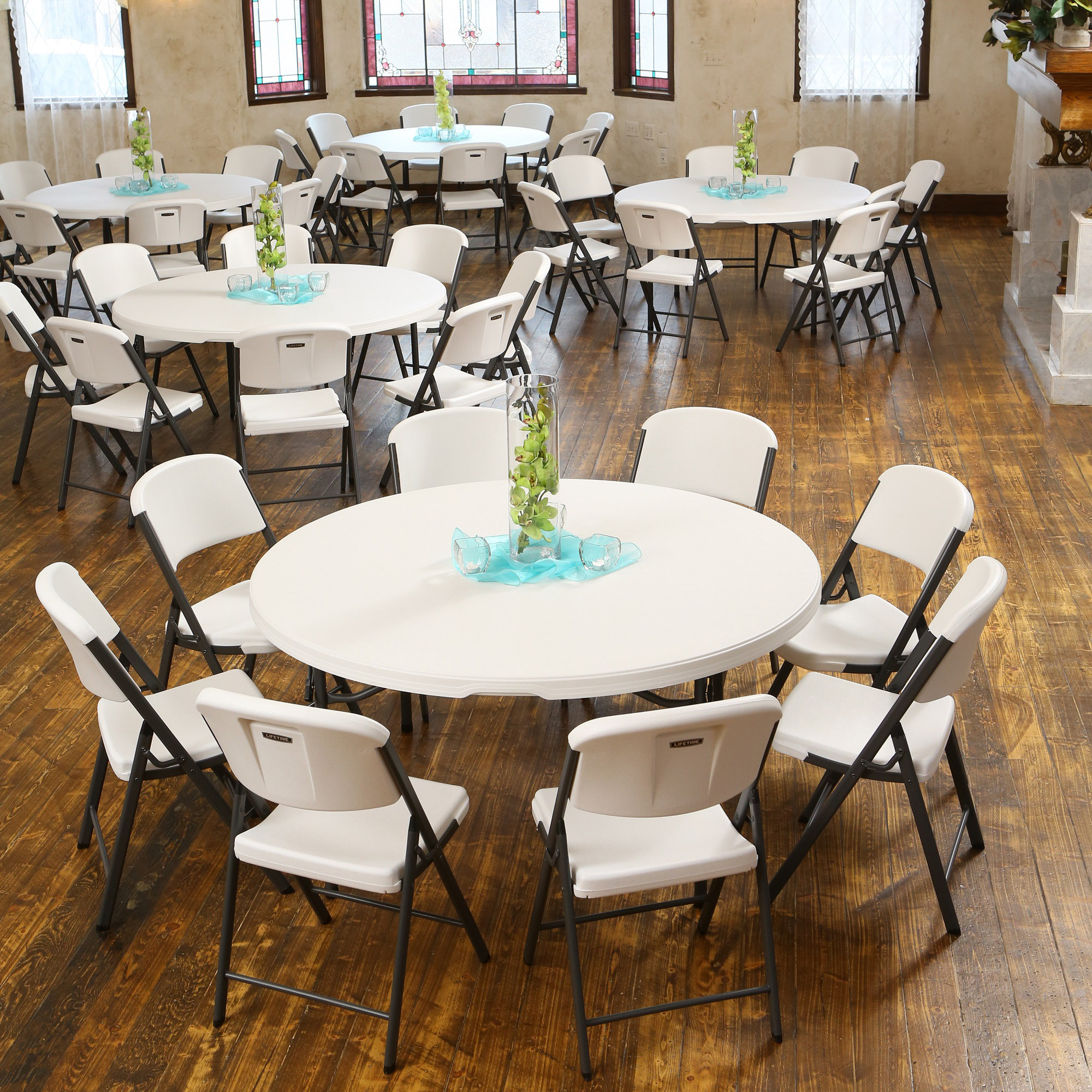 Lifetime 60" Round Folding Table Wayfair