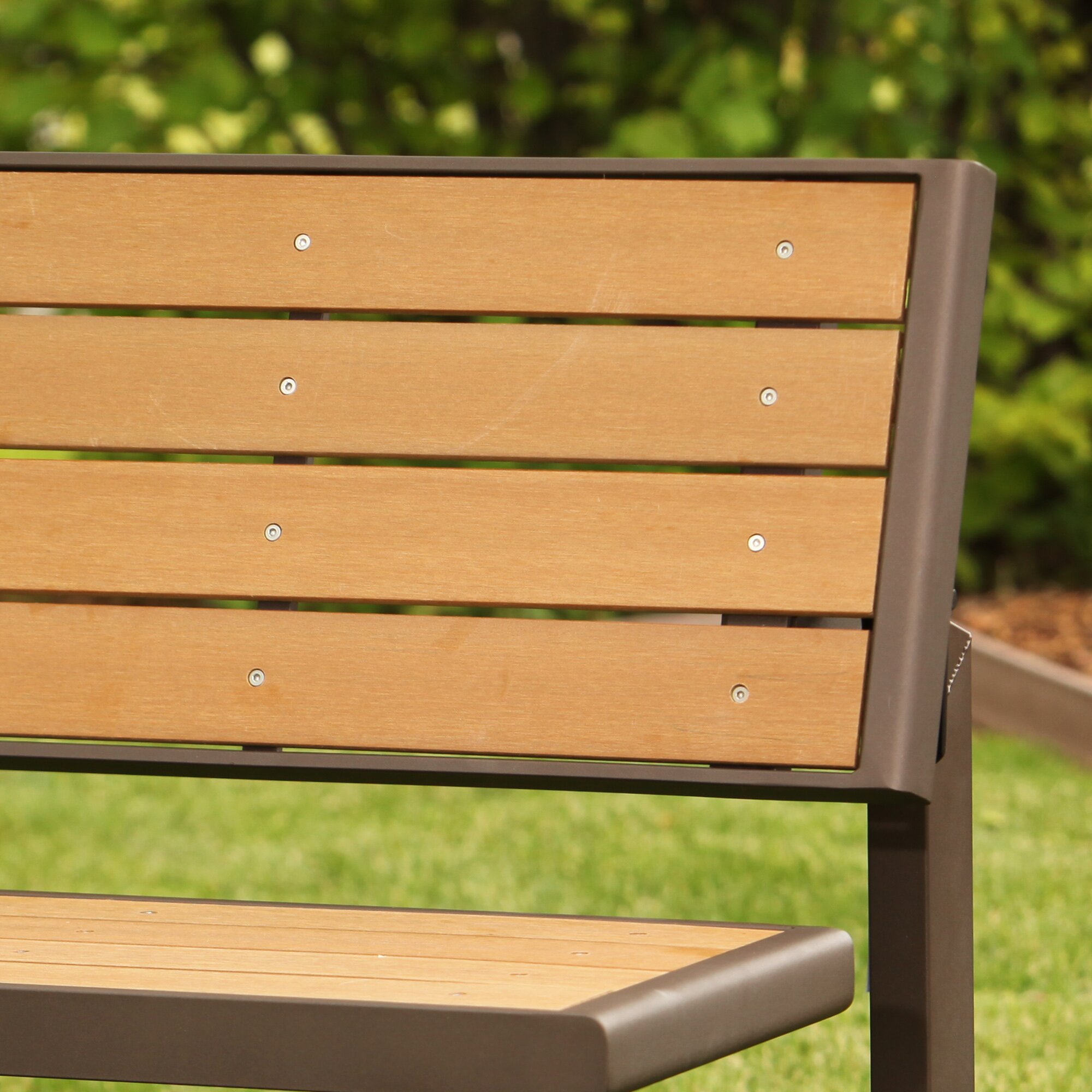 Lifetime Convertible Wood And Metal Park Bench & Reviews